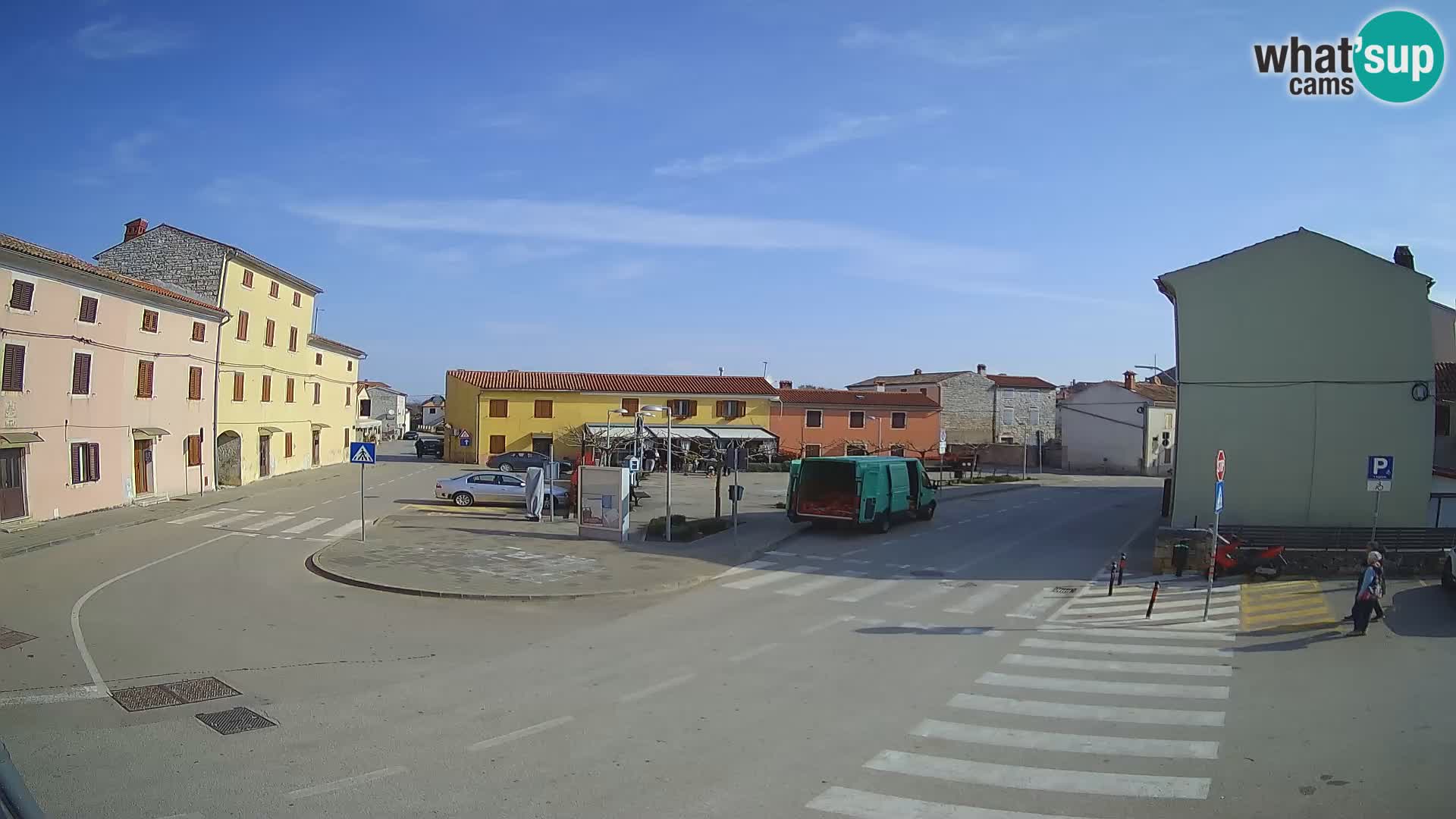 Bale Trg La Musa spletna kamera – Istra – Hrvaška