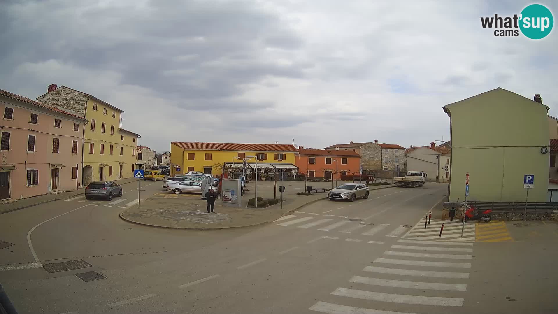 Bale Trg La Musa web kamera – Istra