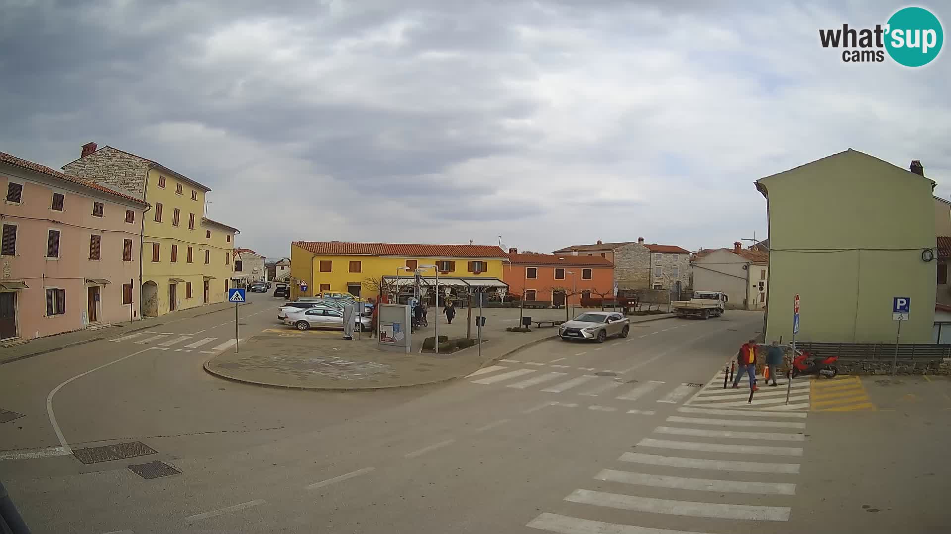 Bale, webcam de la plaza La Musa – Istria – Croacia