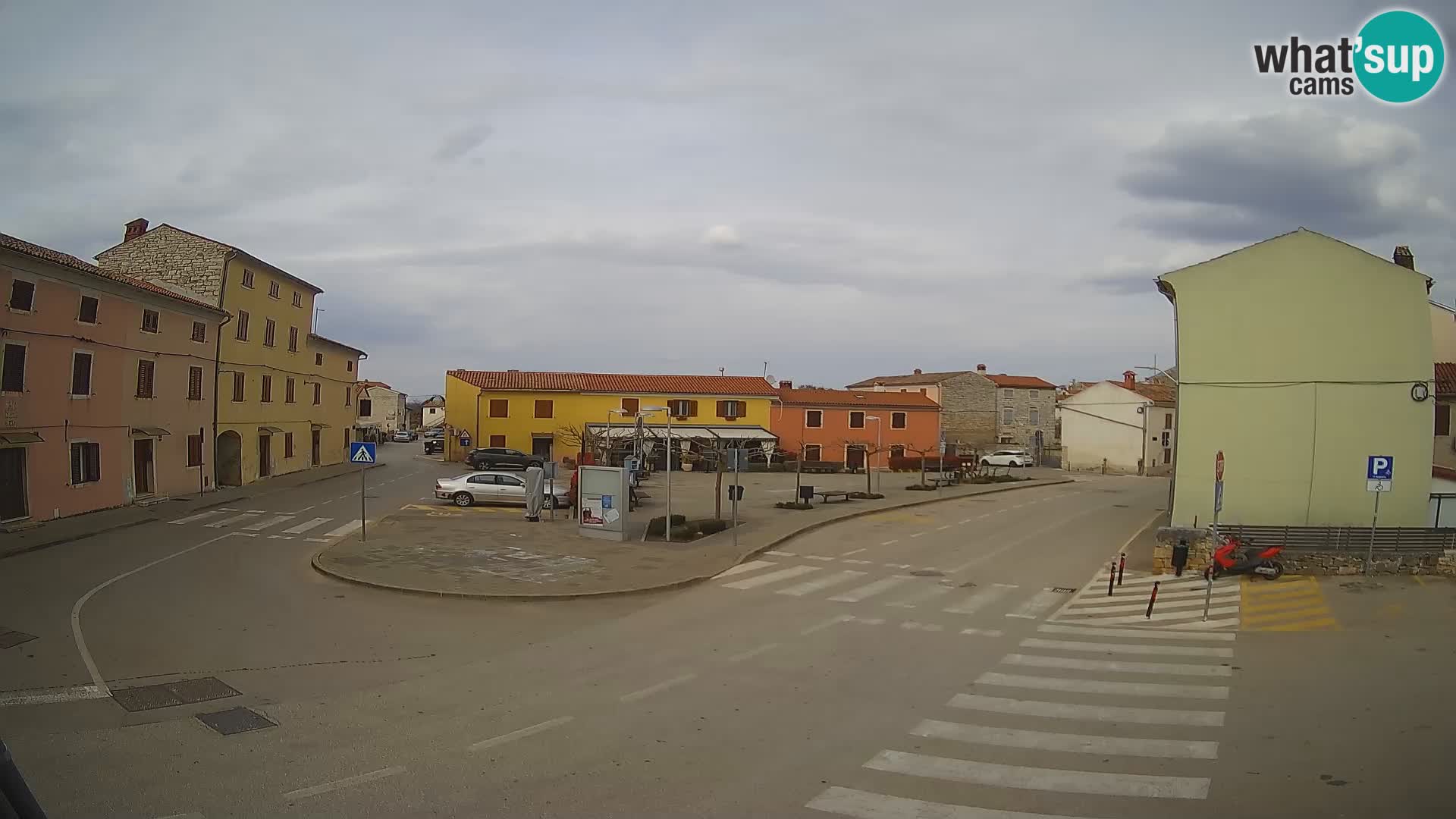 Bale, webcam de la plaza La Musa – Istria – Croacia