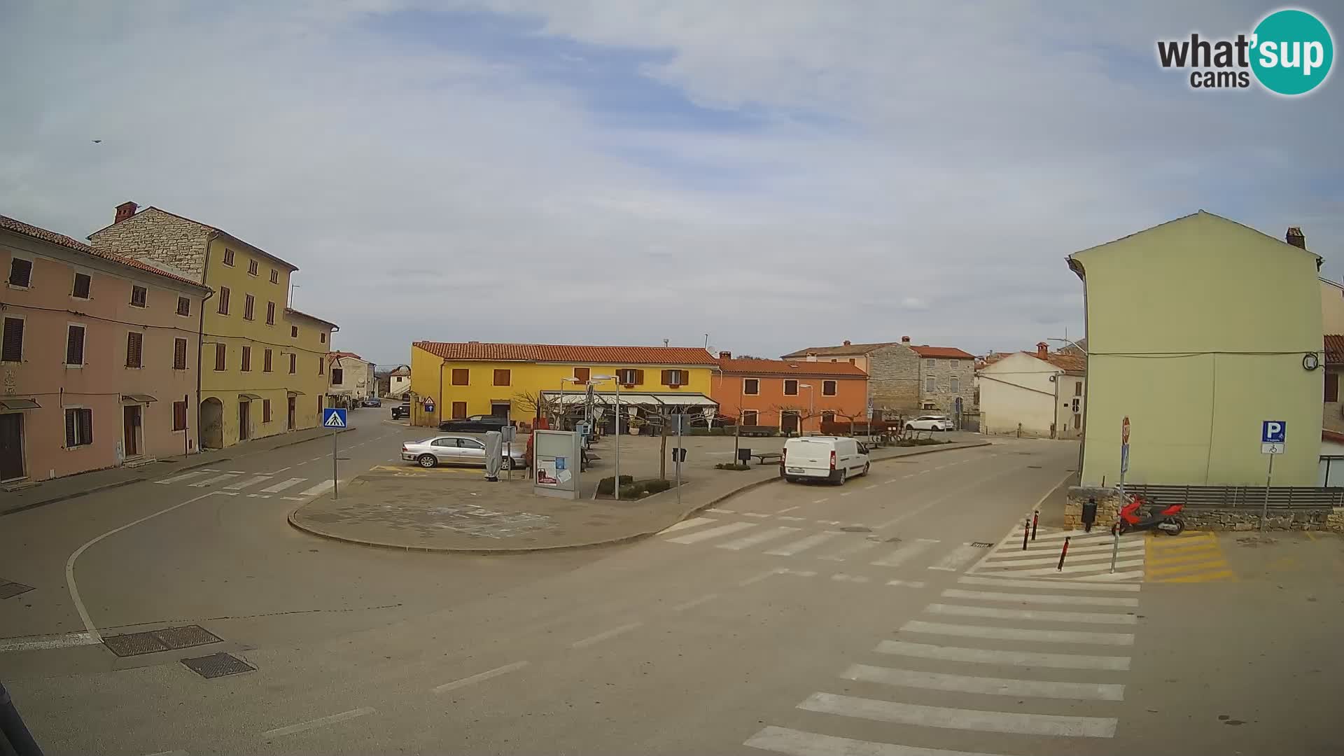 Bale Trg La Musa spletna kamera – Istra – Hrvaška