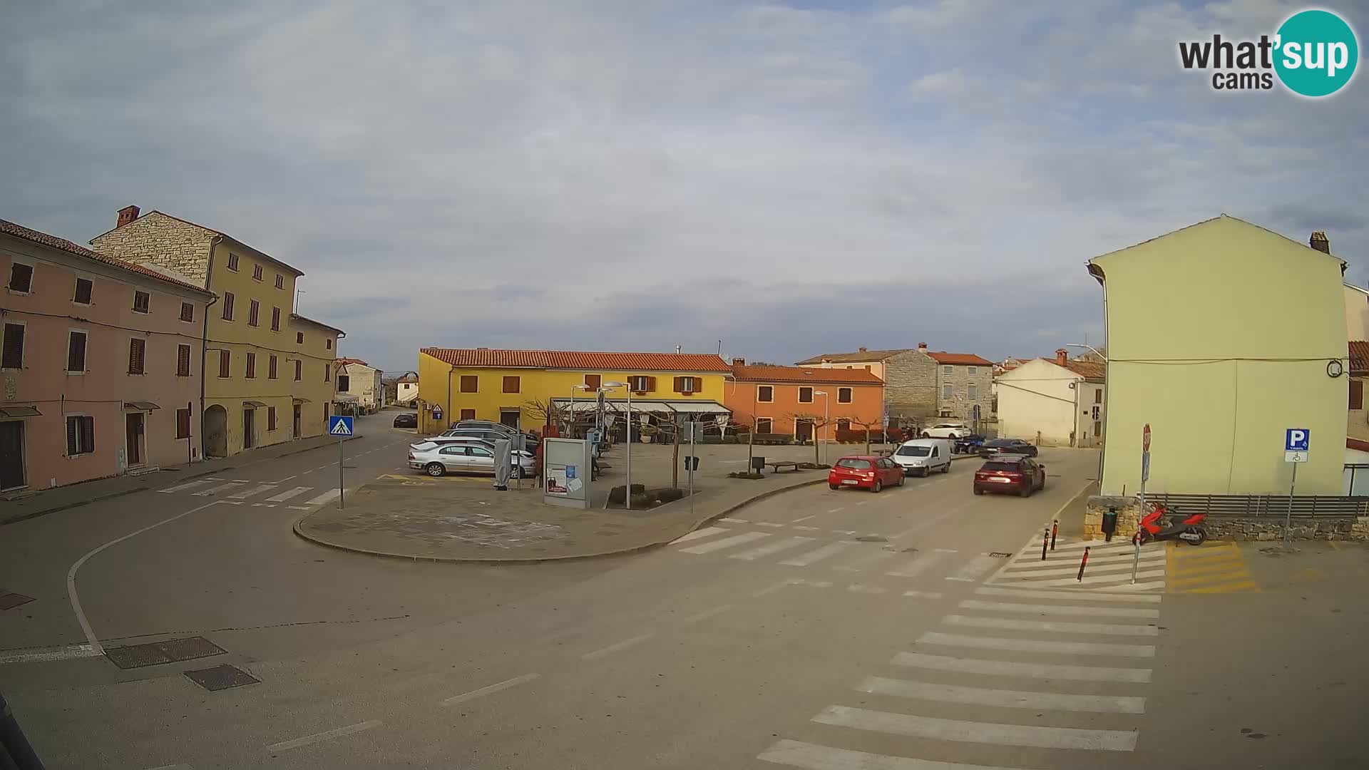 Bale Trg La Musa web kamera – Istra