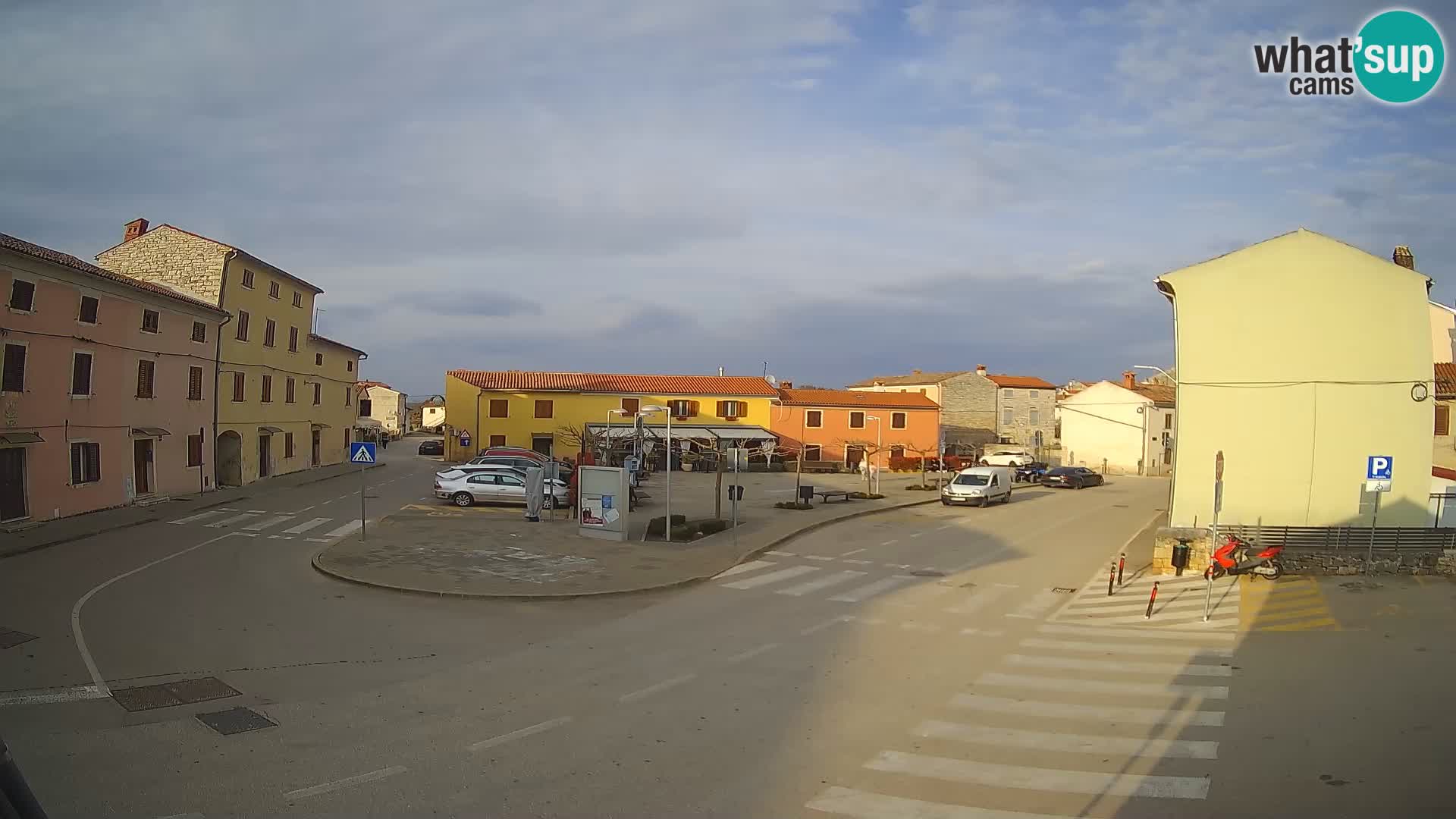 Webcam Valle, piazza La Musa – Istria – Croazia