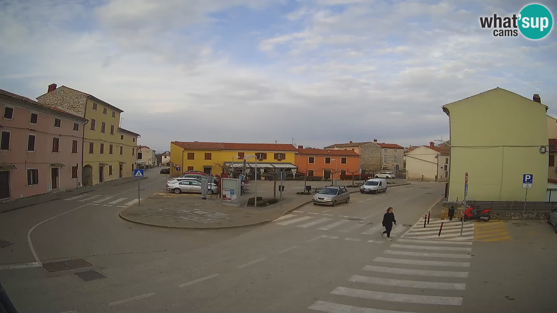 Webcam Valle, piazza La Musa – Istria – Croazia