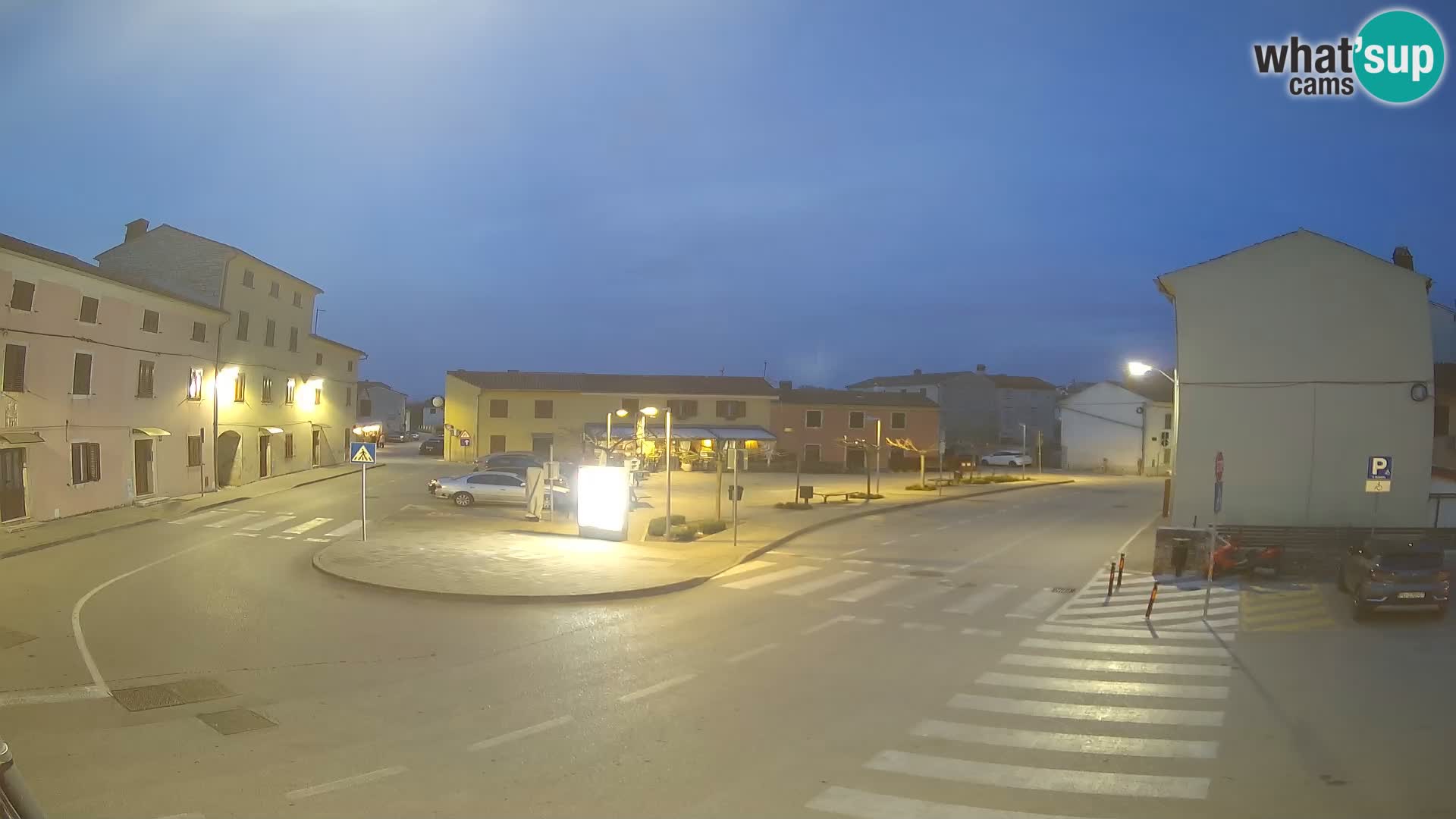 Bale Trg La Musa spletna kamera – Istra – Hrvaška