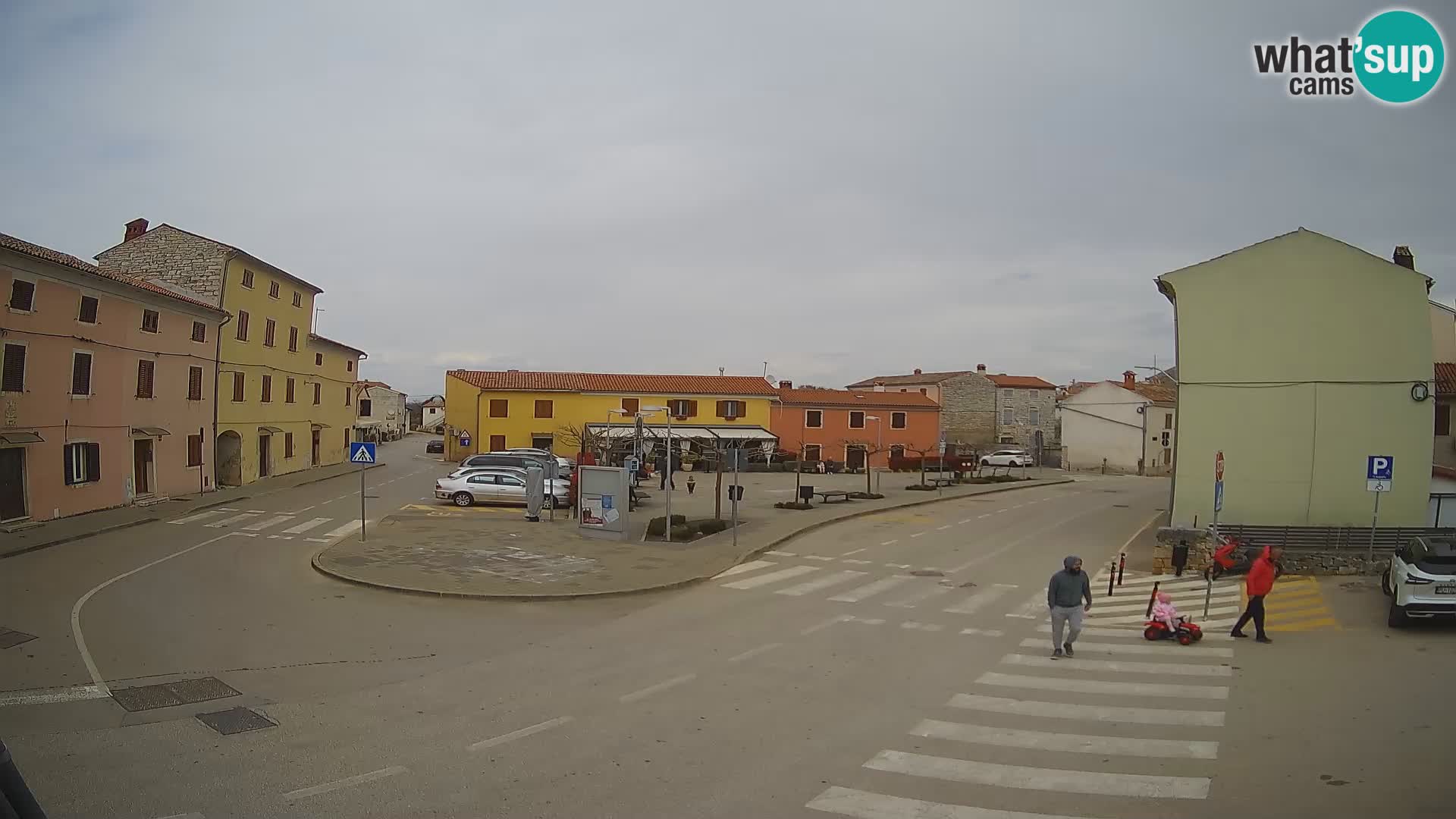 Bale Trg La Musa webcam – Istria – Croatia