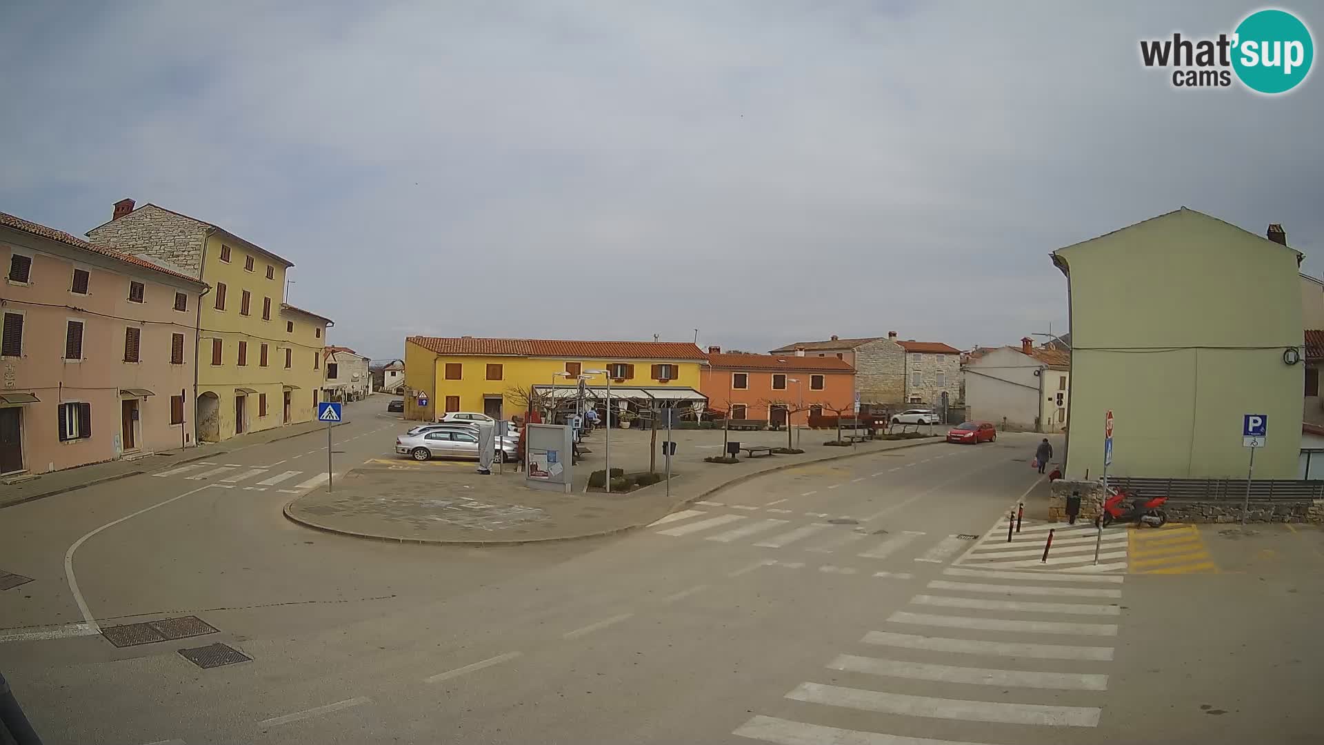 Bale Trg La Musa web kamera – Istra