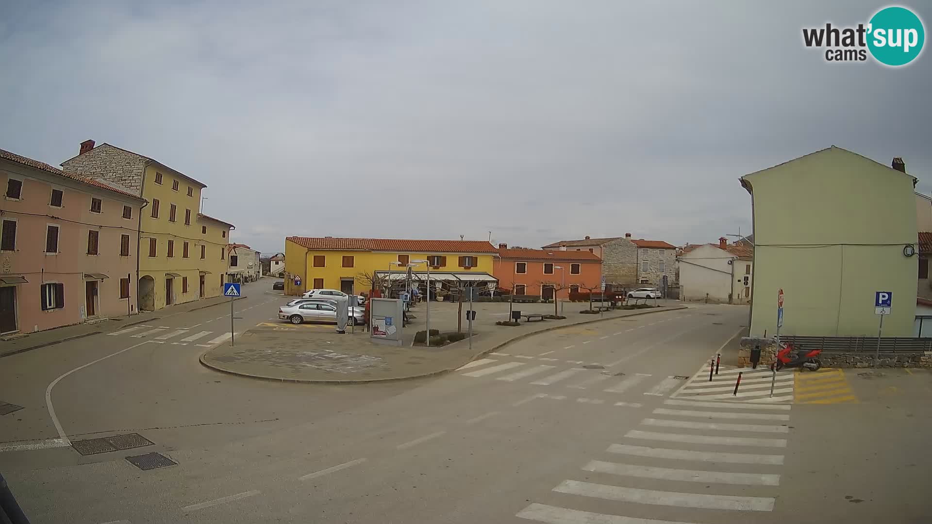 Bale Trg La Musa webcam – Istria – Croatia