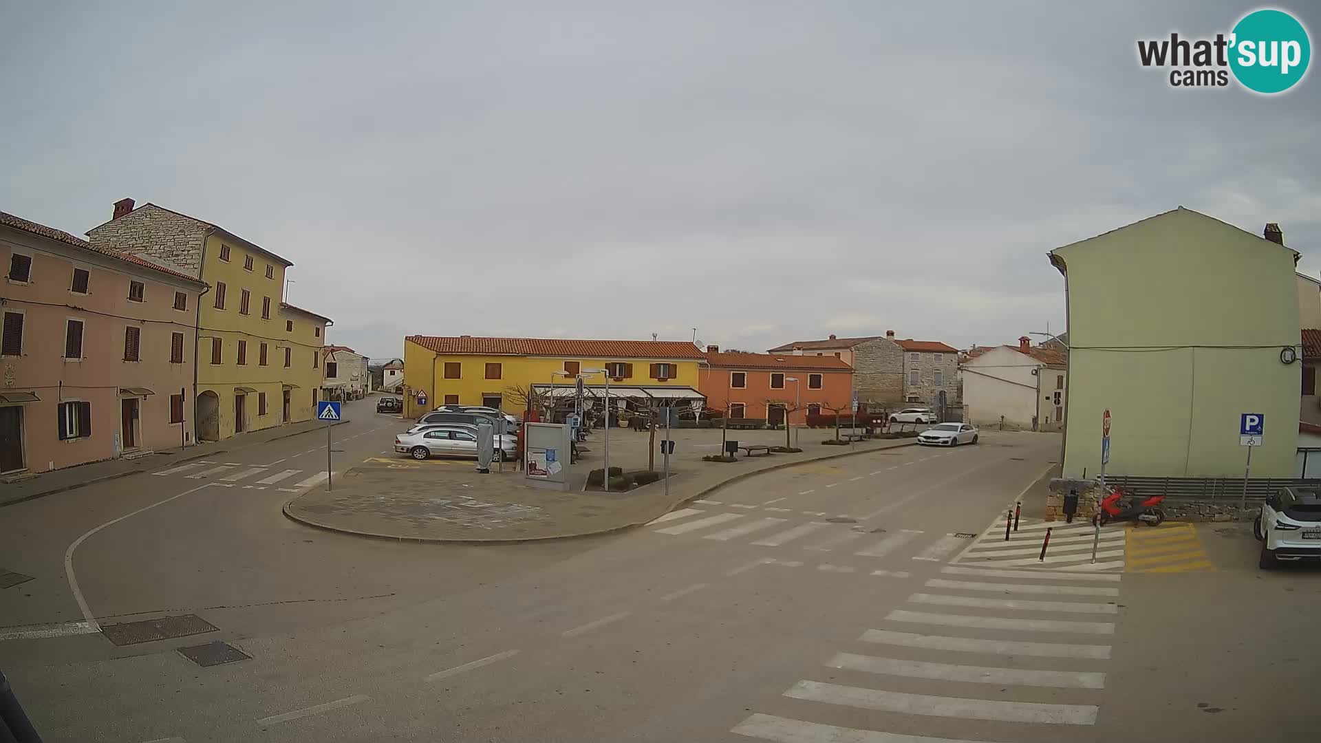 Bale Trg La Musa webcam – Istria – Croatia