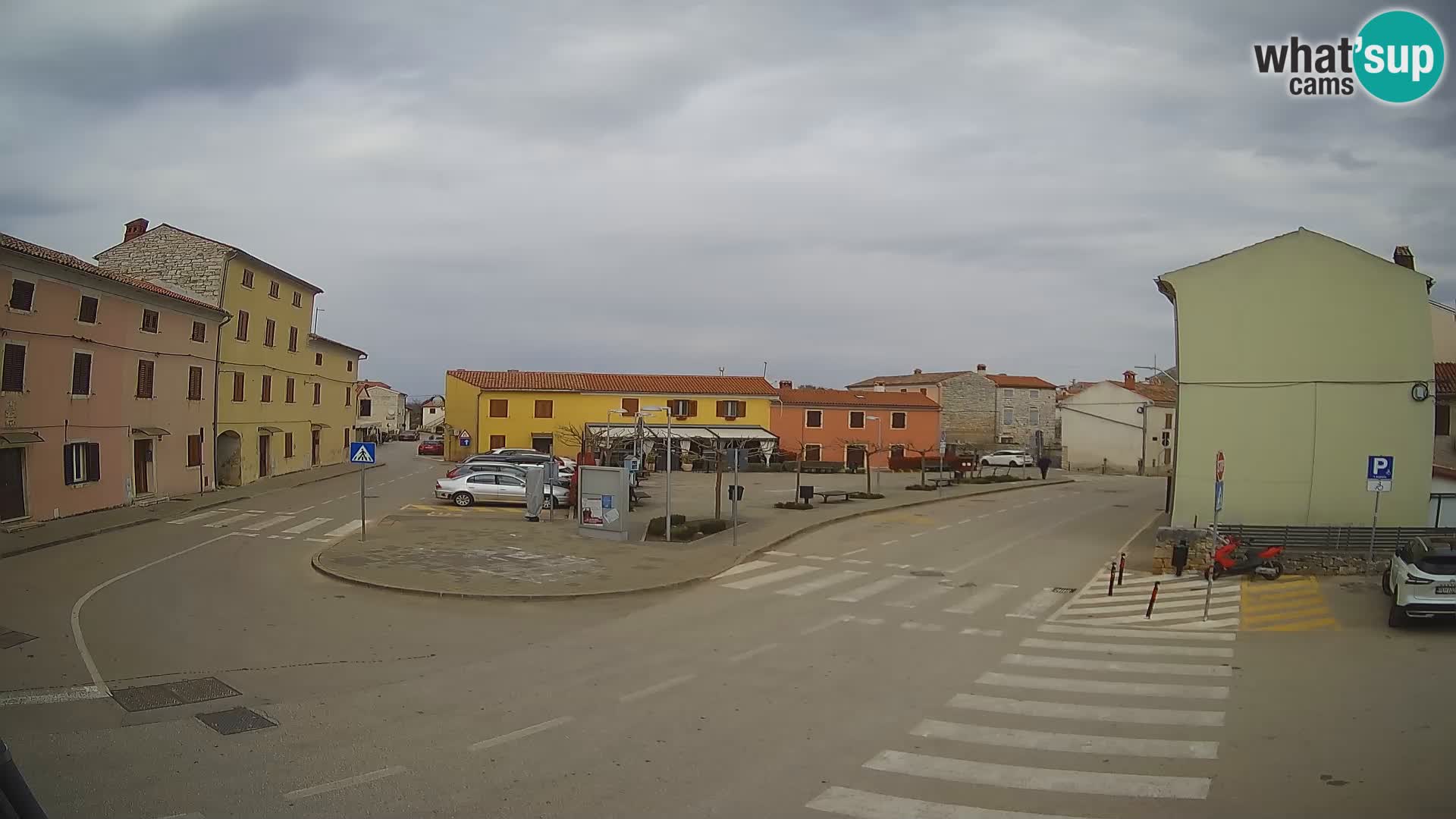 Bale Trg La Musa webcam – Istria – Croatia