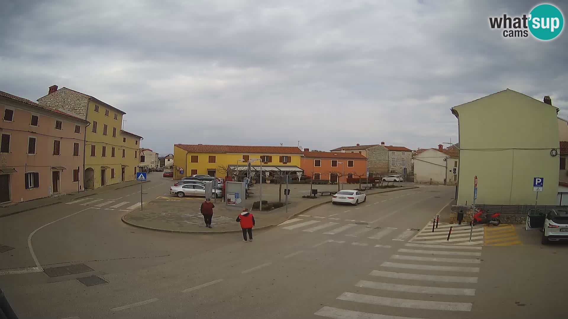 Bale Trg La Musa webcam – Istria – Croatia