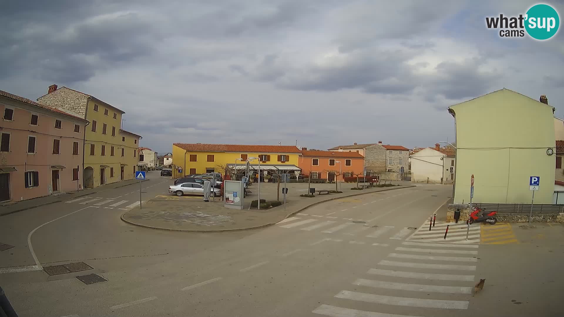 Bale Trg La Musa webcam – Istria – Croatia