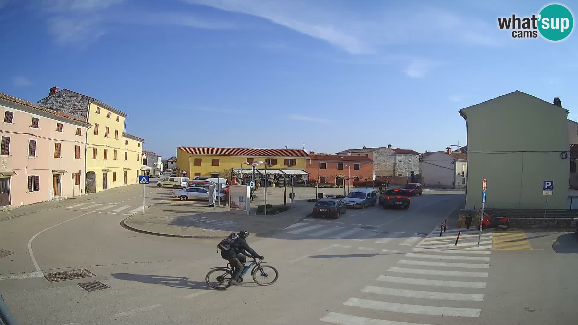 Bale, webcam de la plaza La Musa – Istria – Croacia