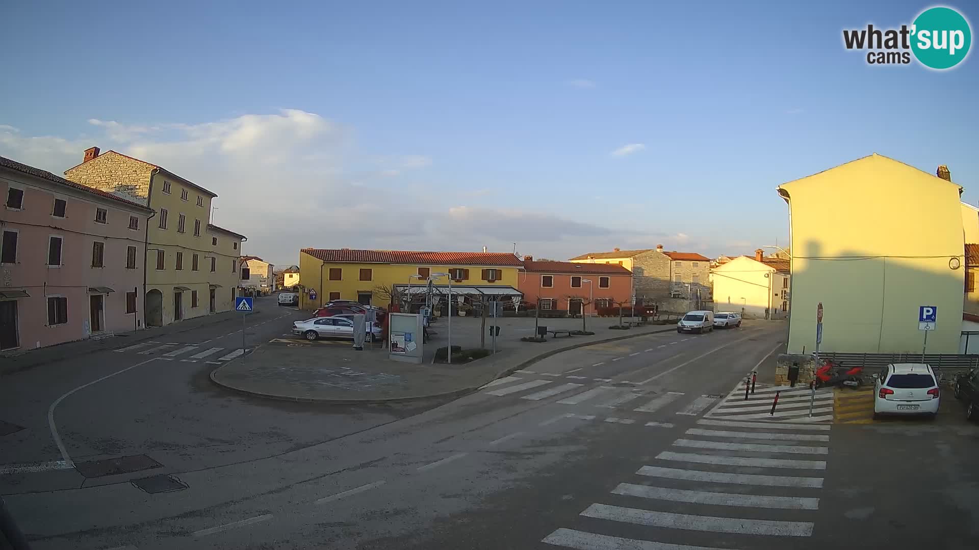 Bale Trg La Musa webcam – Istria – Croatia