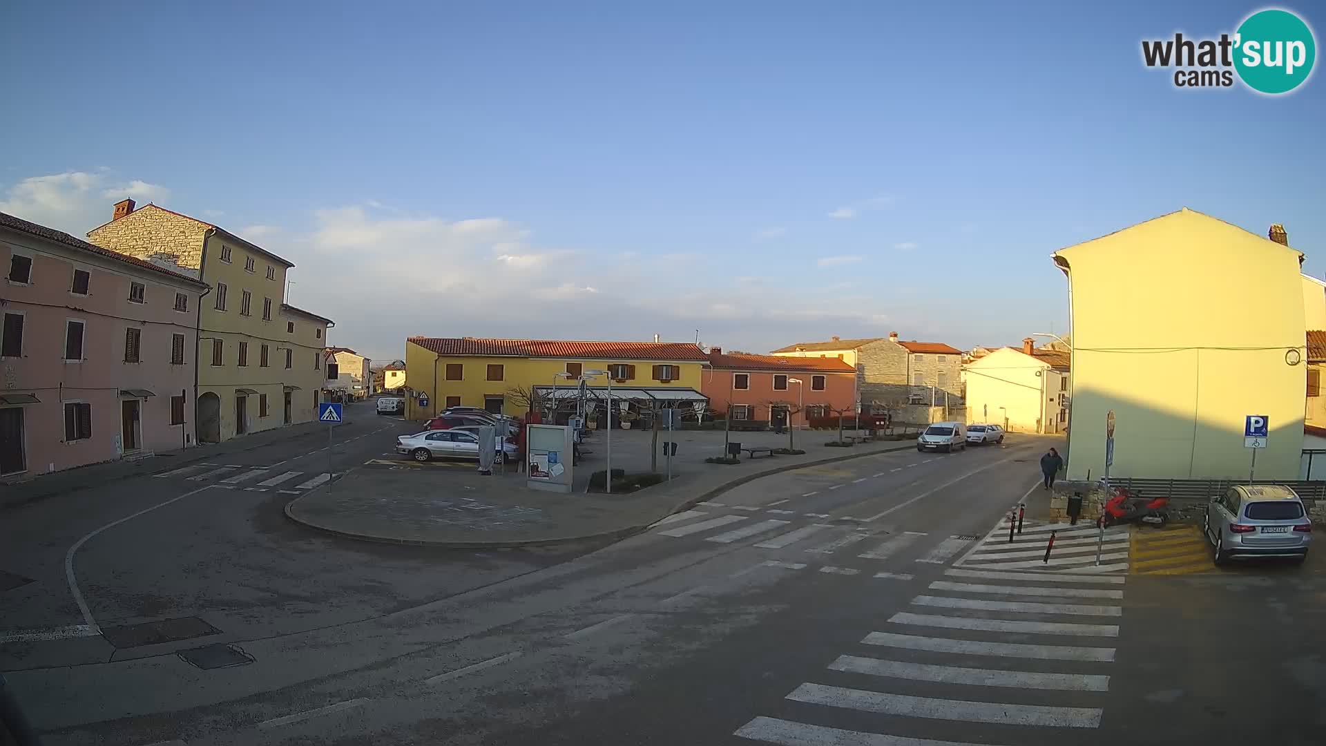 Bale Trg La Musa spletna kamera – Istra – Hrvaška