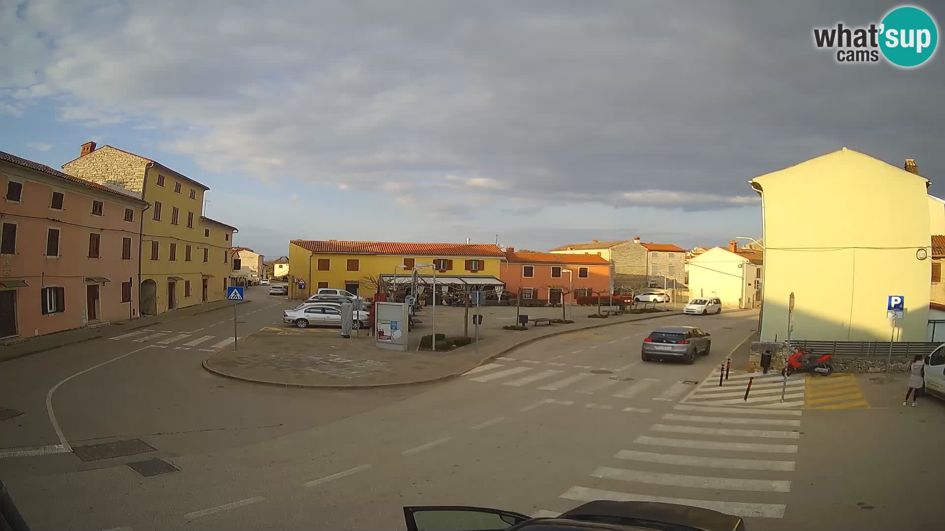 Bale Trg La Musa webcam – Istria – Croatia