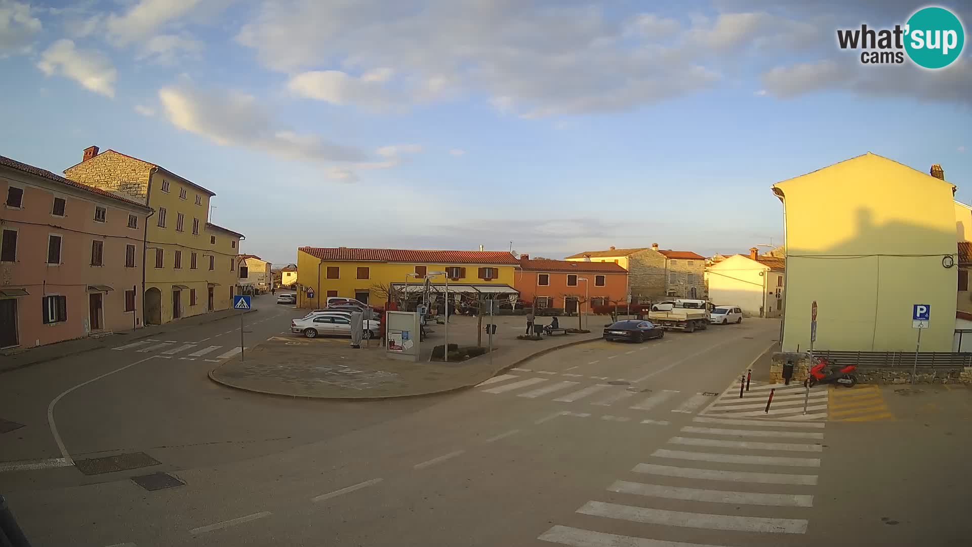 Bale Trg La Musa spletna kamera – Istra – Hrvaška