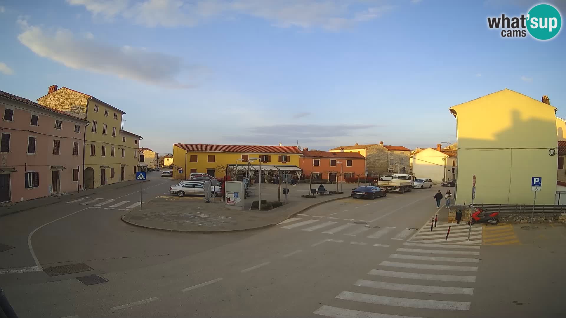 Bale Trg La Musa webcam – Istria – Croatia