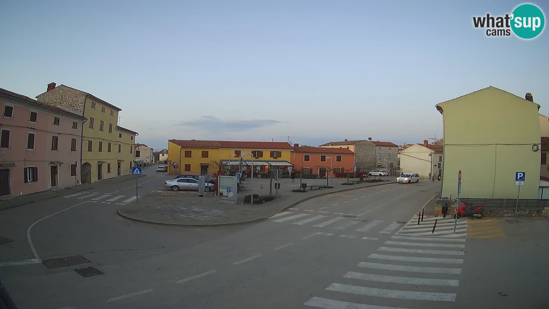 Bale, webcam de la plaza La Musa – Istria – Croacia