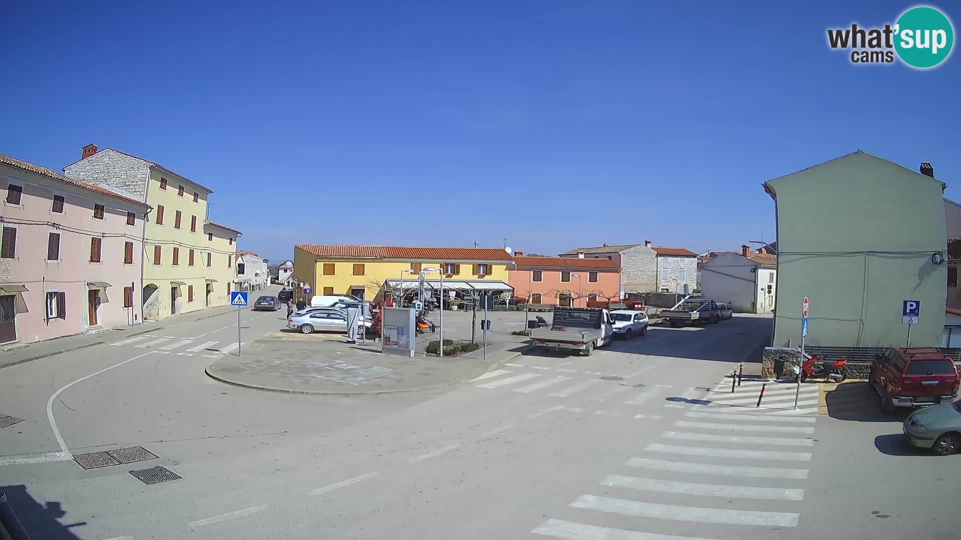 Bale Trg La Musa spletna kamera – Istra – Hrvaška