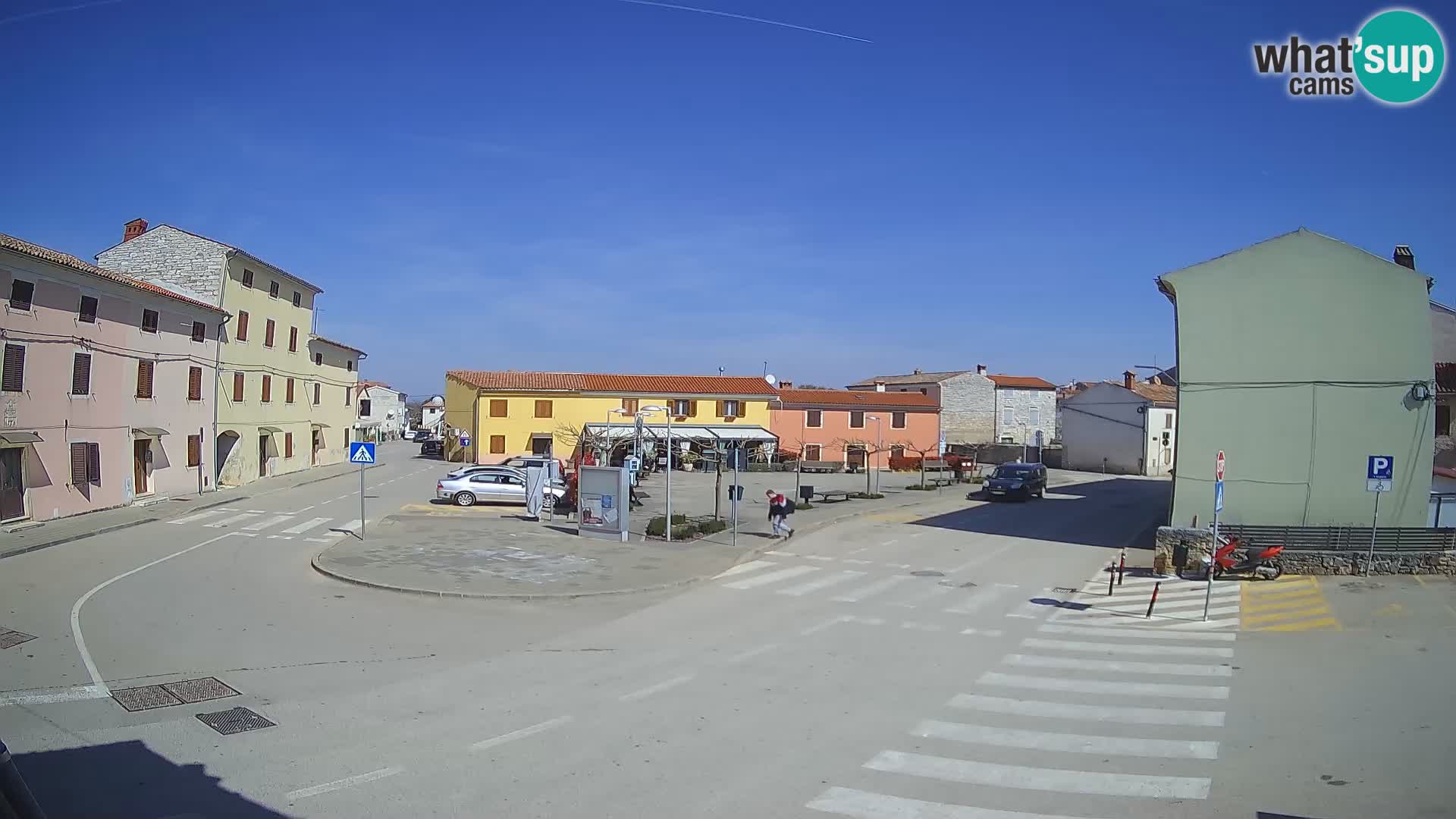 Bale Trg La Musa webcam – Istria – Croatia