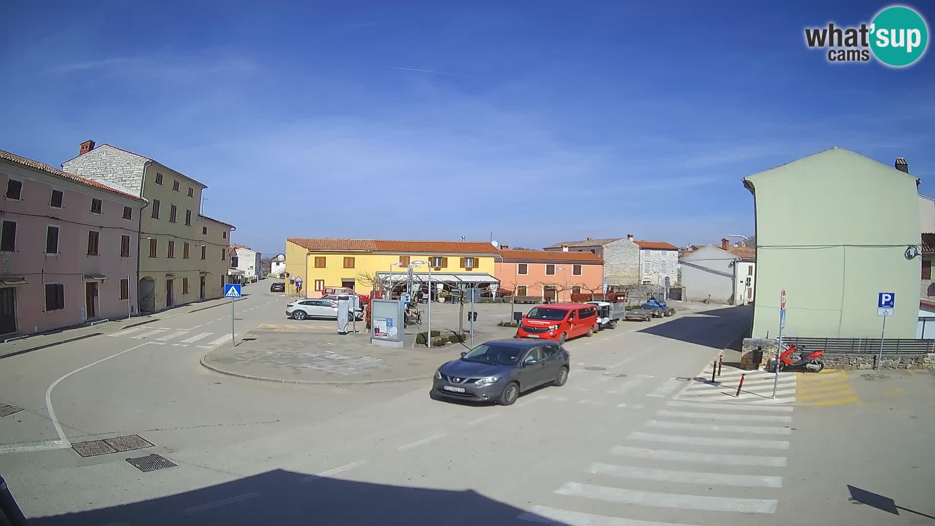 Bale Trg La Musa spletna kamera – Istra – Hrvaška