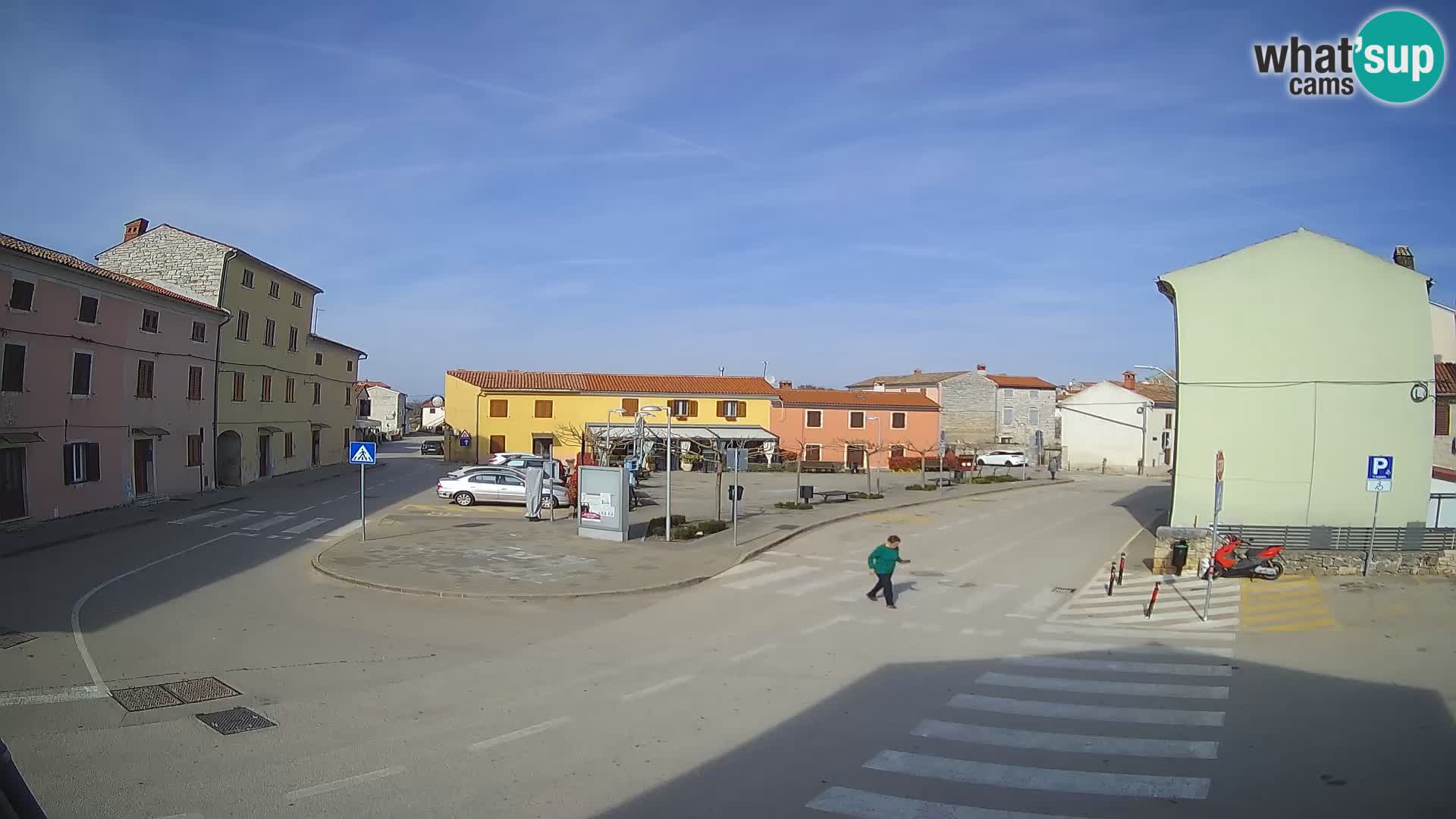 Bale Trg La Musa webcam – Istria – Croatia