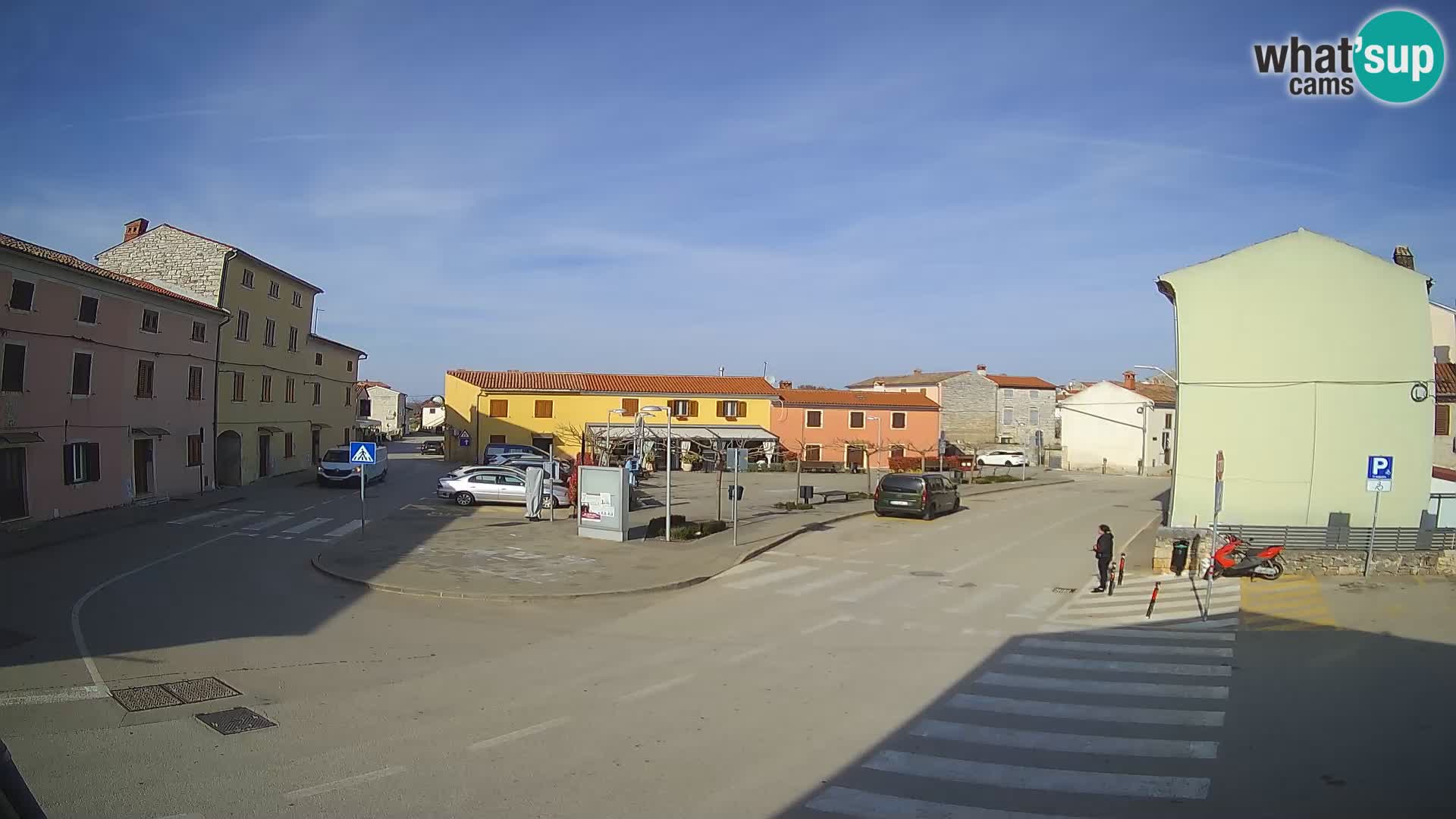 Webcam Valle, piazza La Musa – Istria – Croazia
