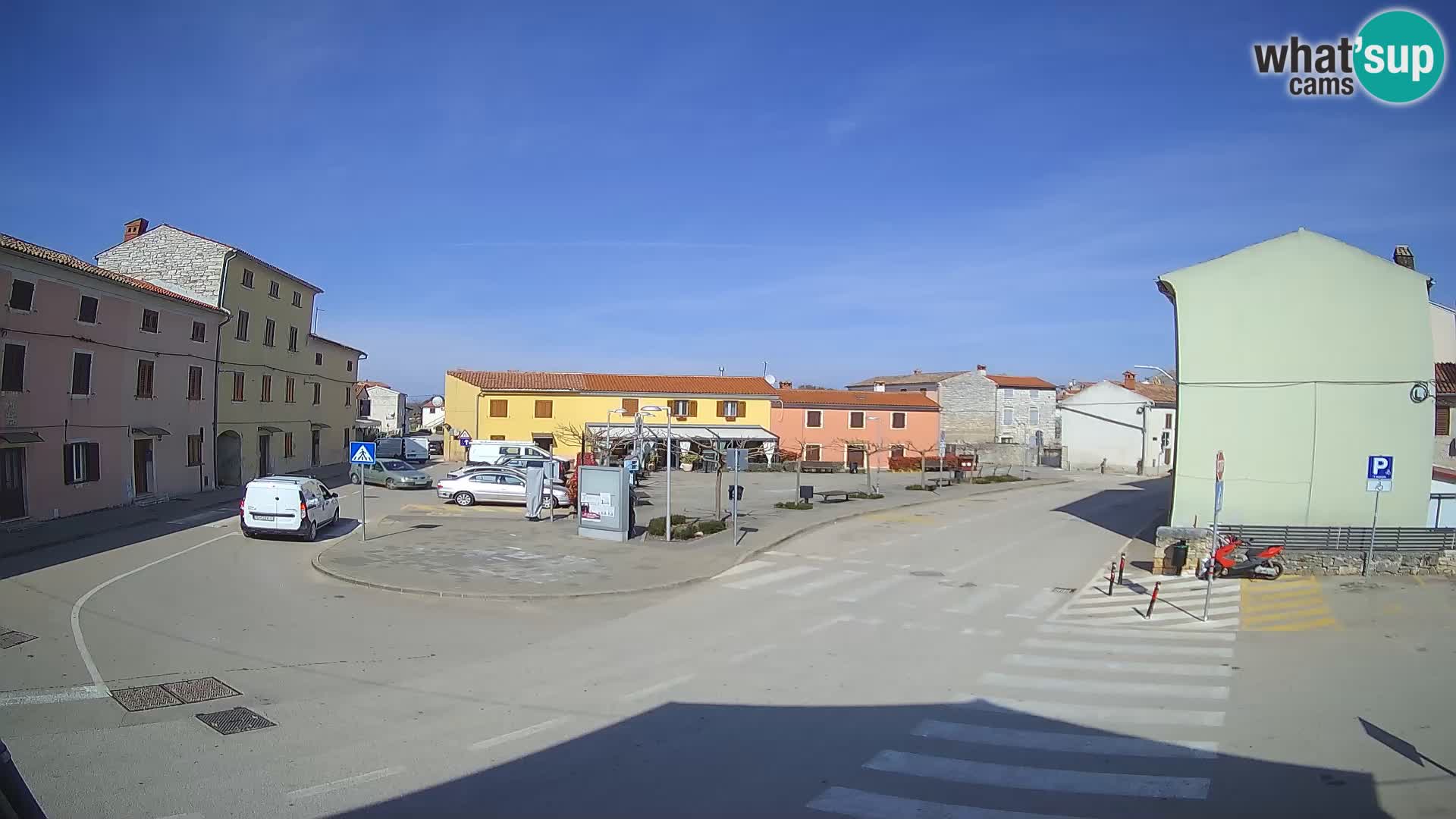 Bale Trg La Musa web kamera – Istra