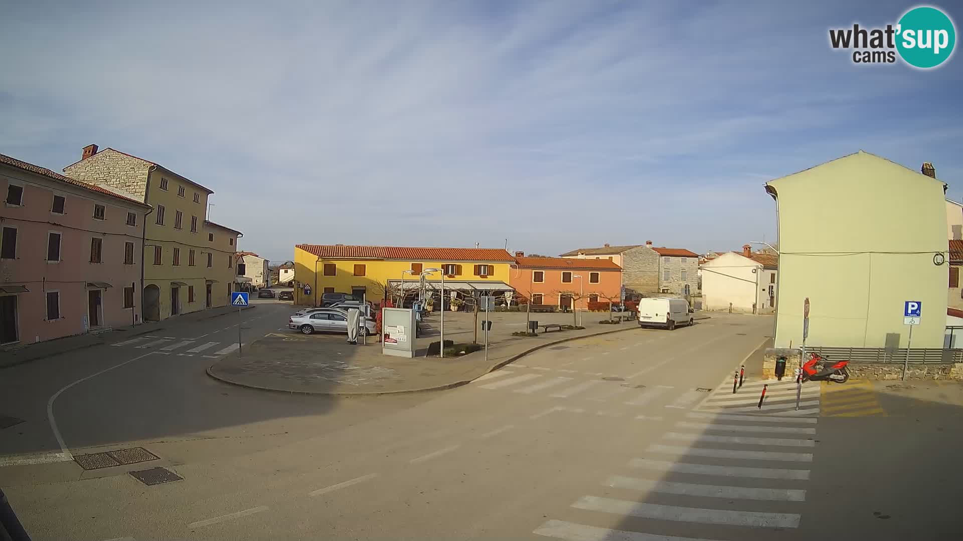 Webcam Valle, piazza La Musa – Istria – Croazia