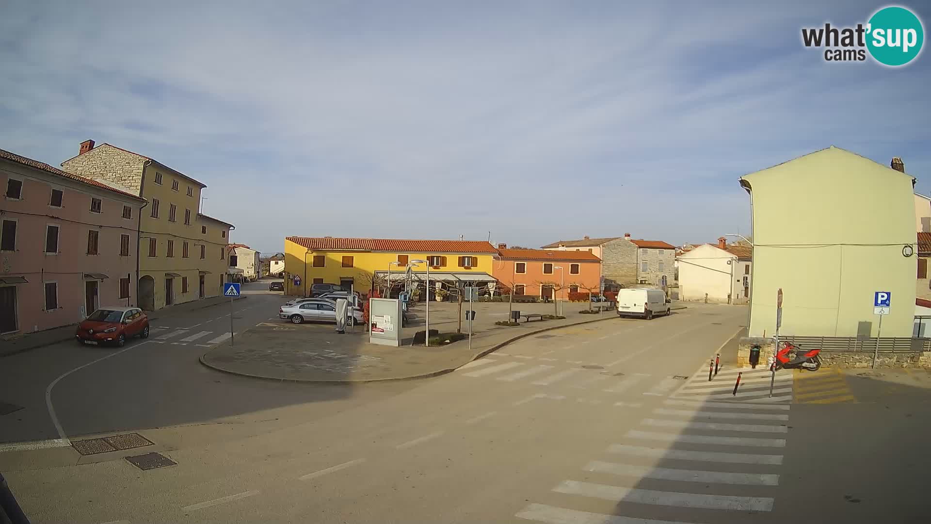 Bale Trg La Musa webcam – Istria – Croatia