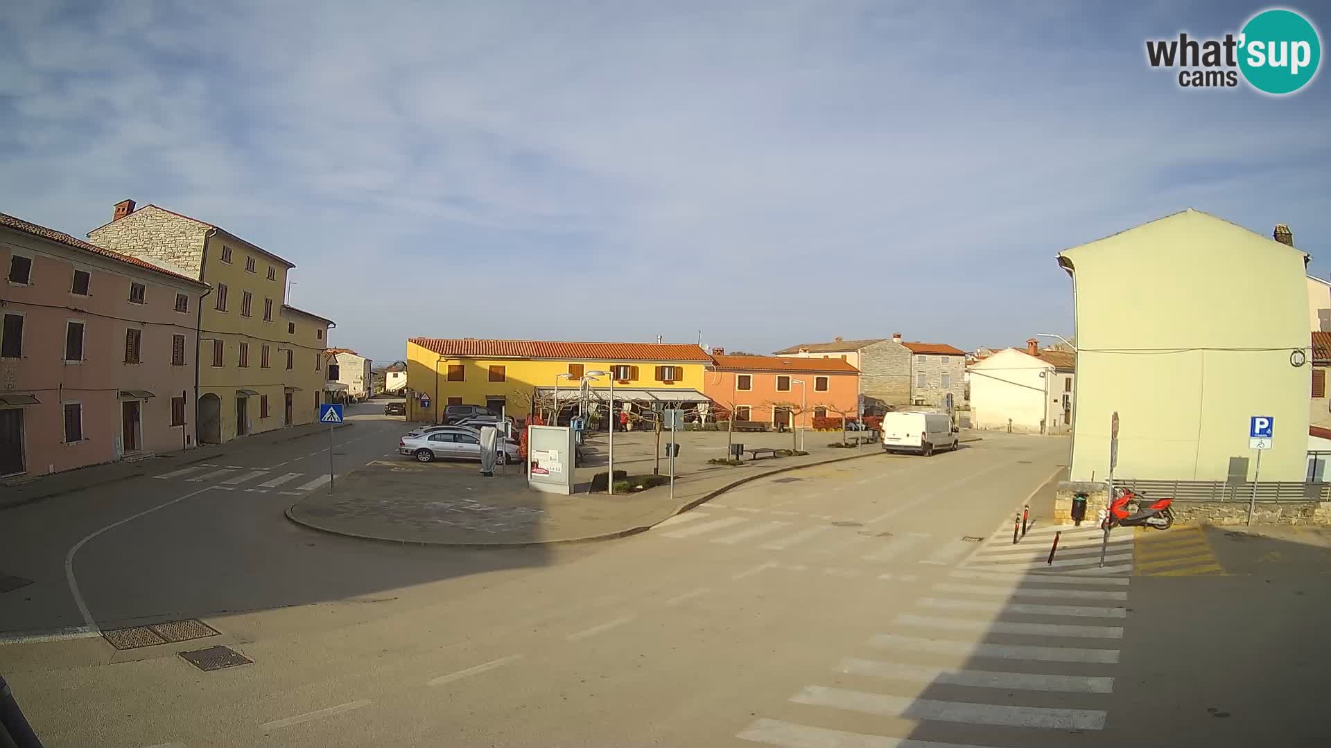 Bale Trg La Musa webcam – Istria – Croatia