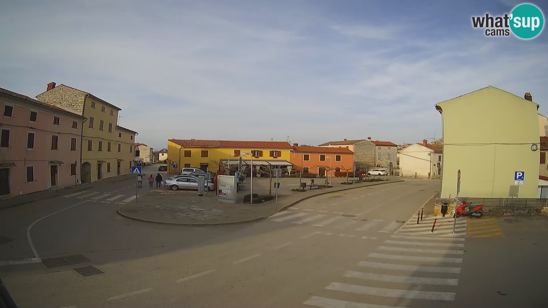 Bale, webcam de la plaza La Musa – Istria – Croacia