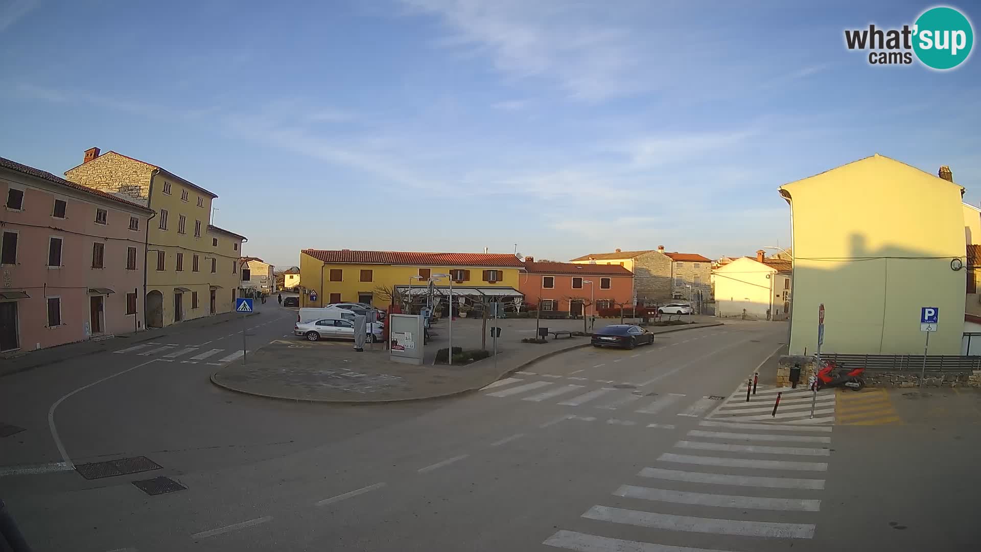 Bale, webcam de la plaza La Musa – Istria – Croacia