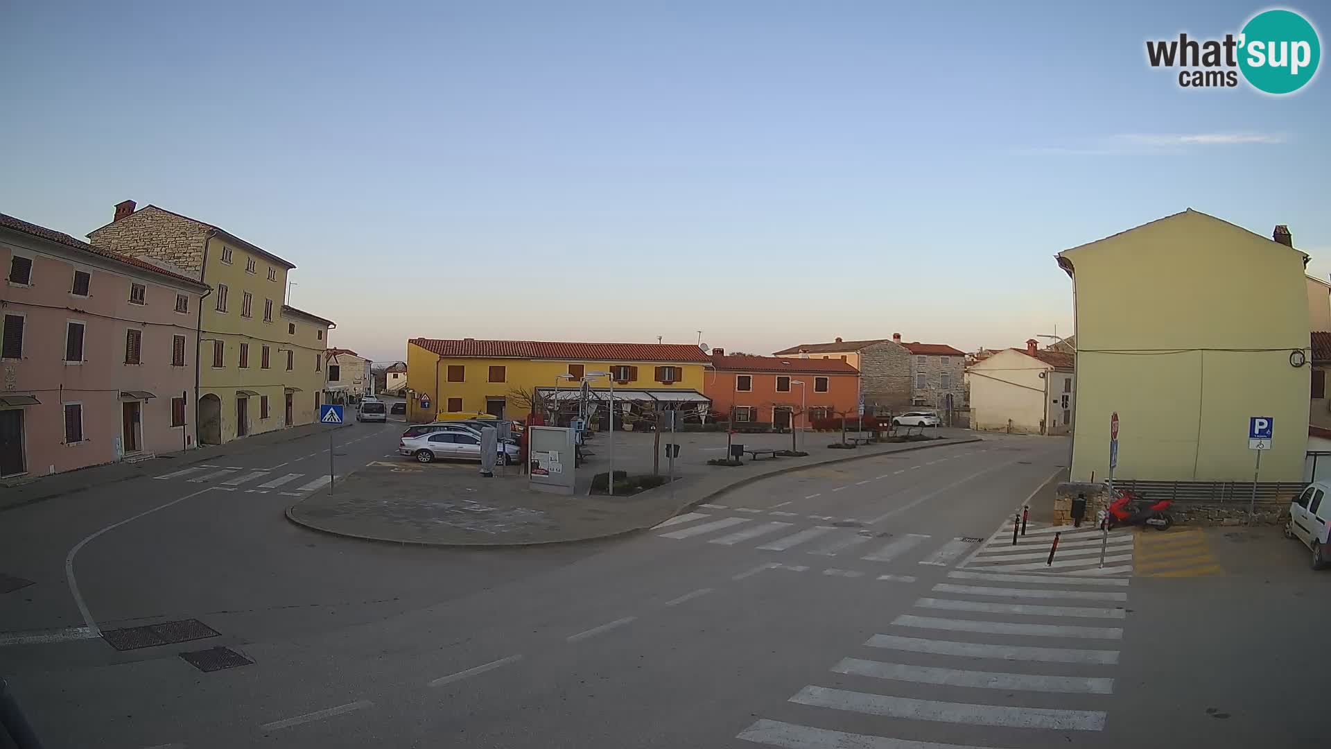 Bale Trg La Musa spletna kamera – Istra – Hrvaška