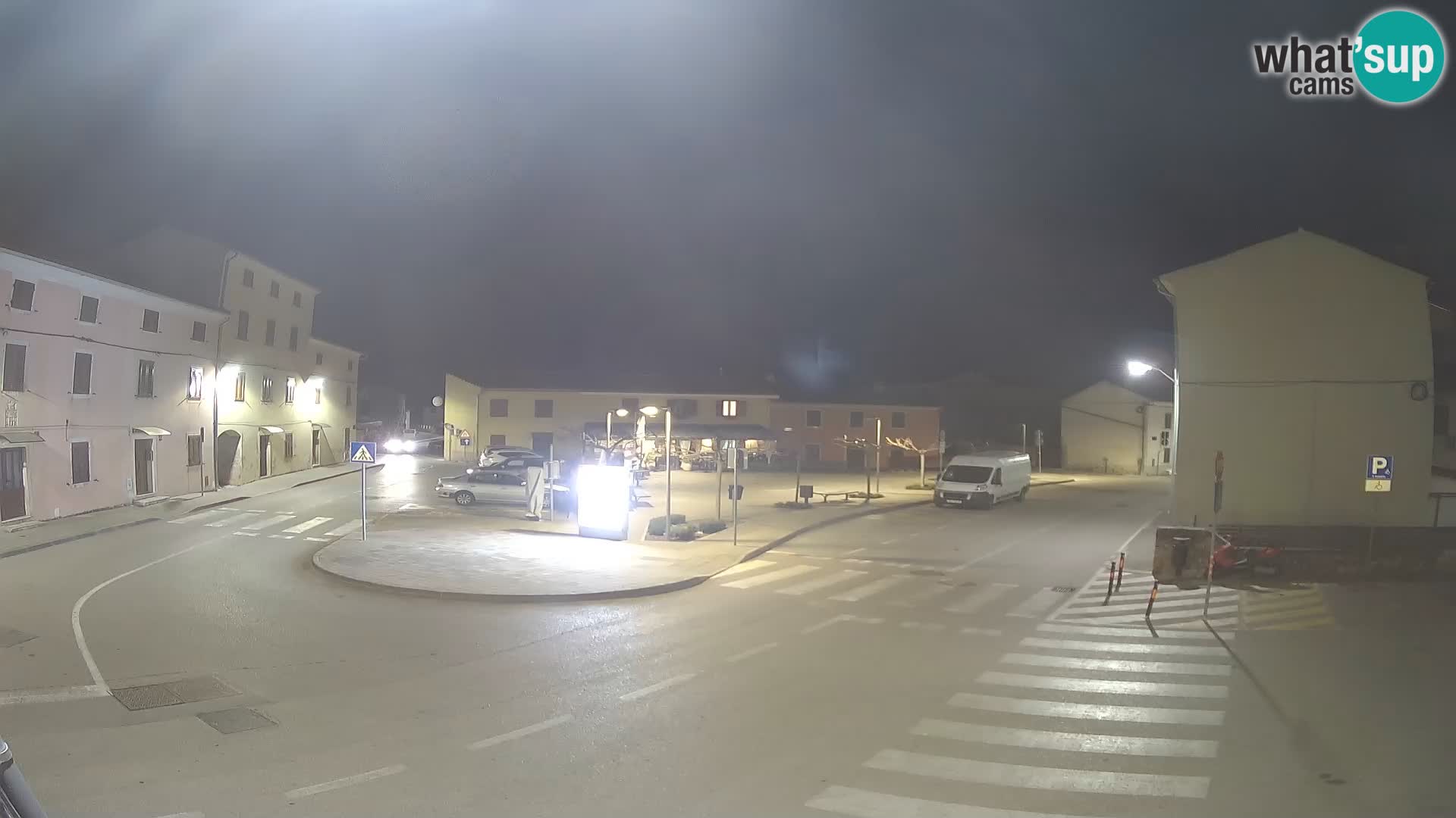 Bale, webcam de la plaza La Musa – Istria – Croacia