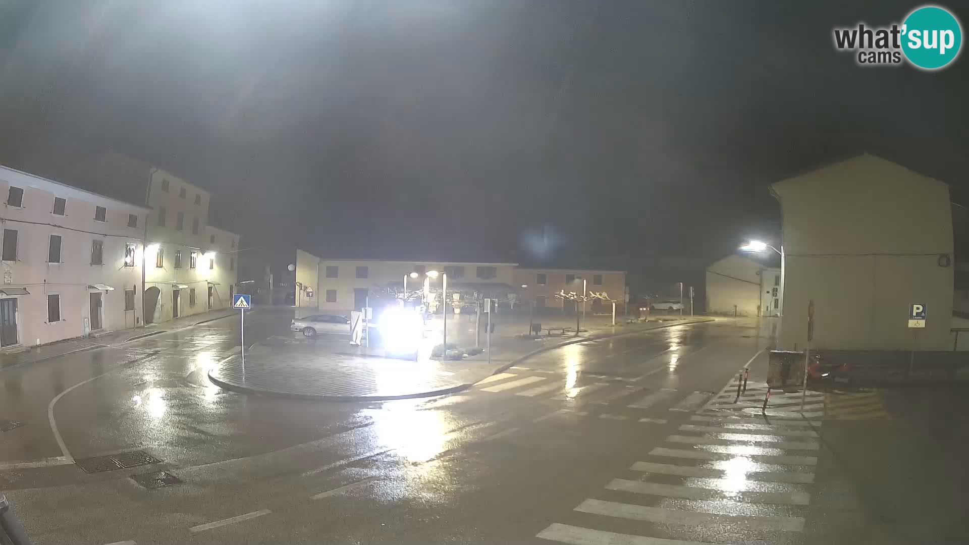 Bale, webcam de la plaza La Musa – Istria – Croacia