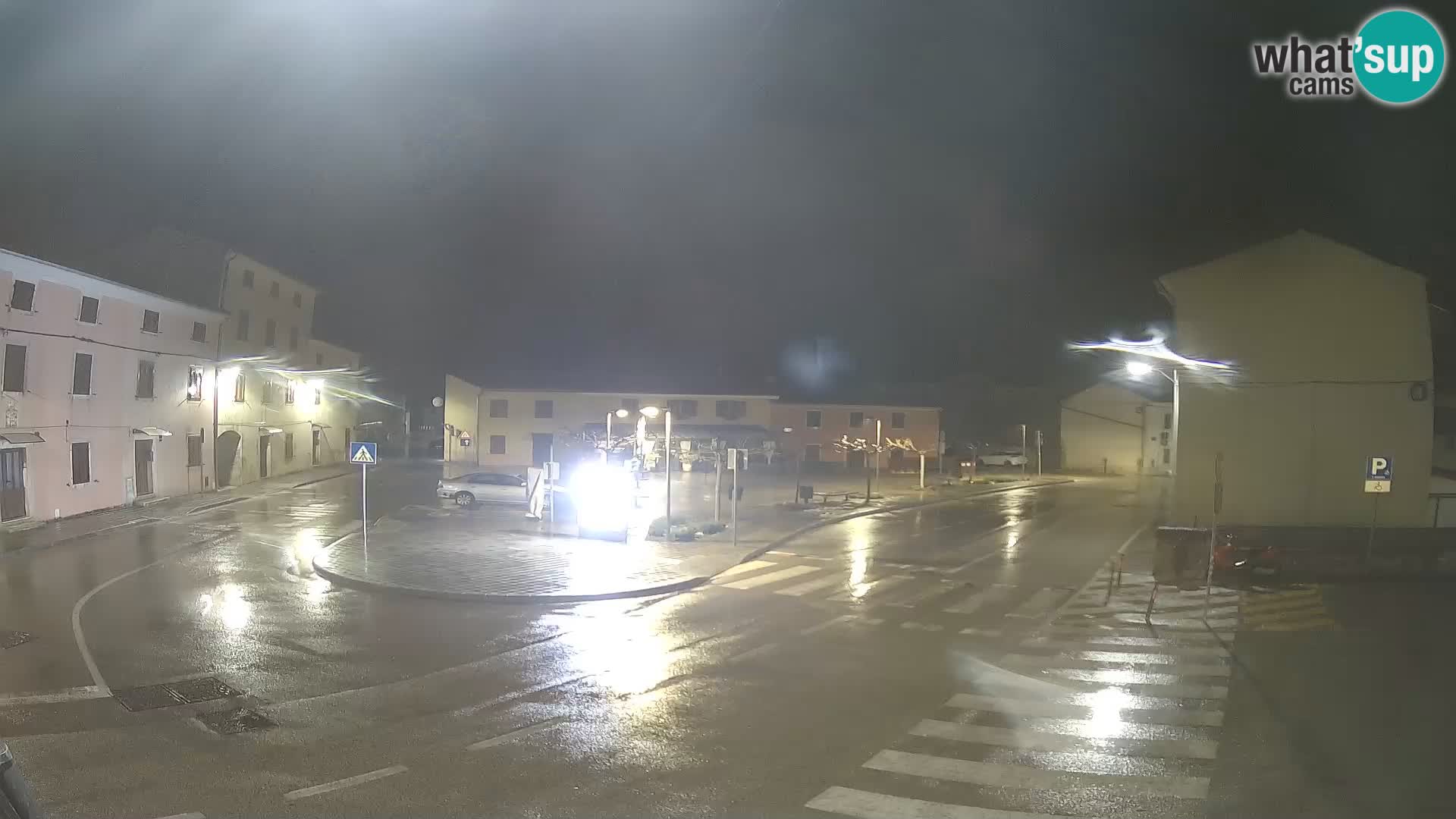 Bale, webcam de la plaza La Musa – Istria – Croacia