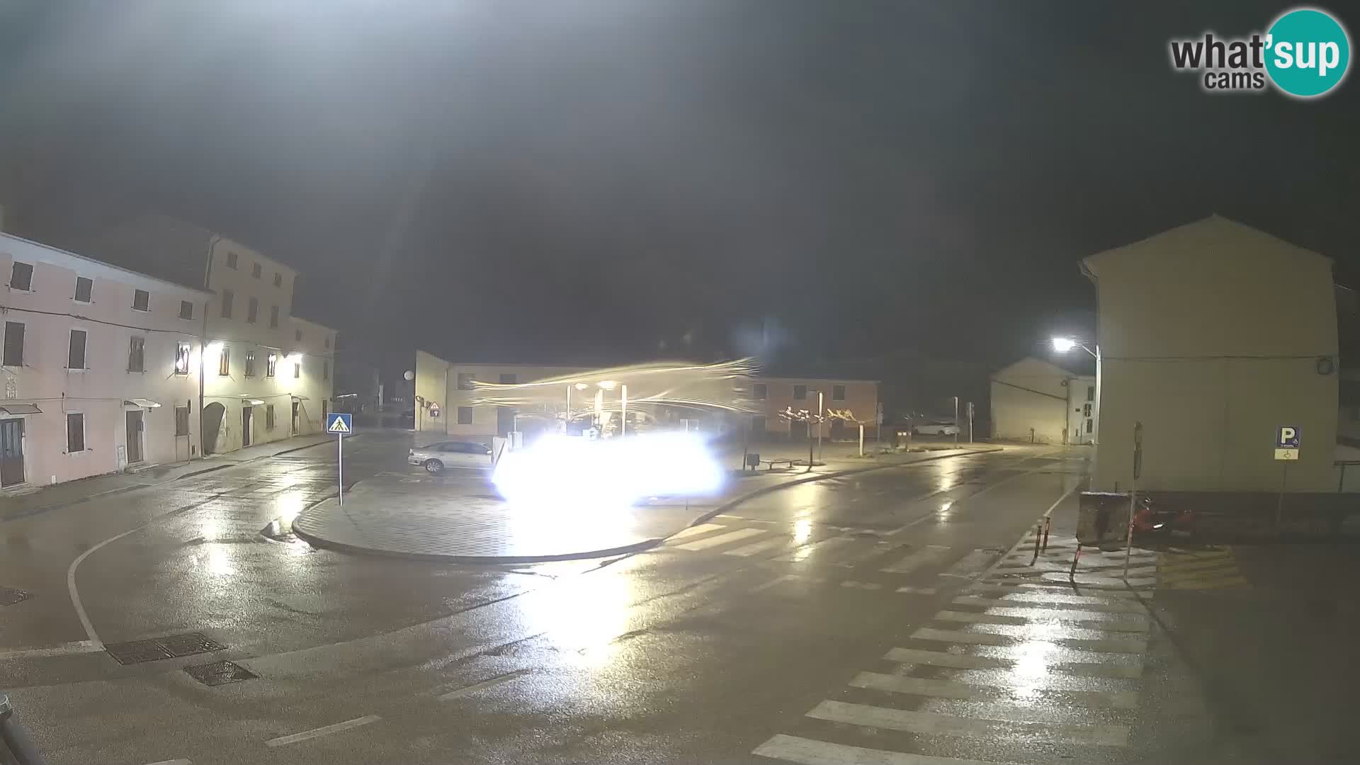 Bale, webcam de la plaza La Musa – Istria – Croacia