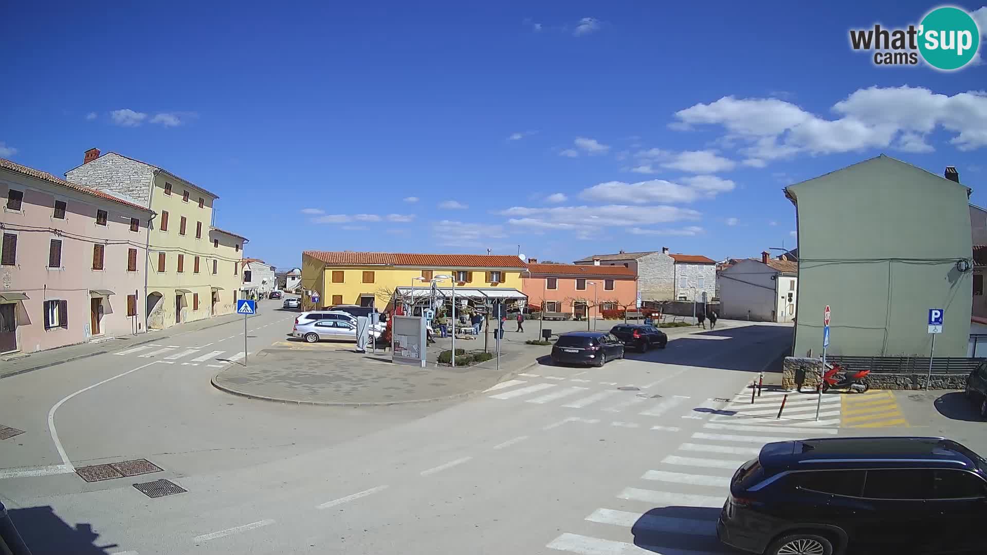 Bale Trg La Musa webcam – Istria – Croatia