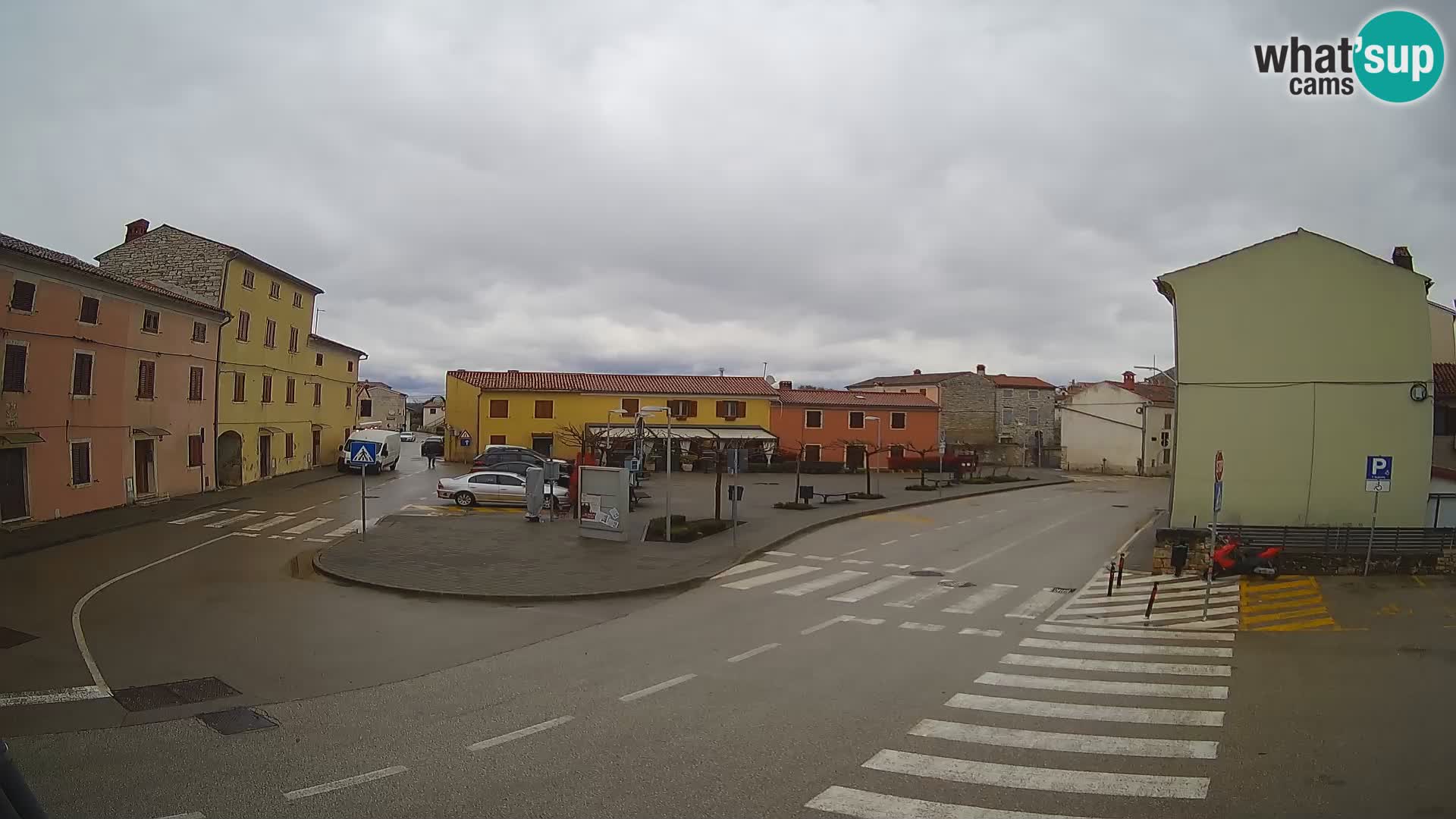 Bale Trg La Musa webcam – Istria – Croatia