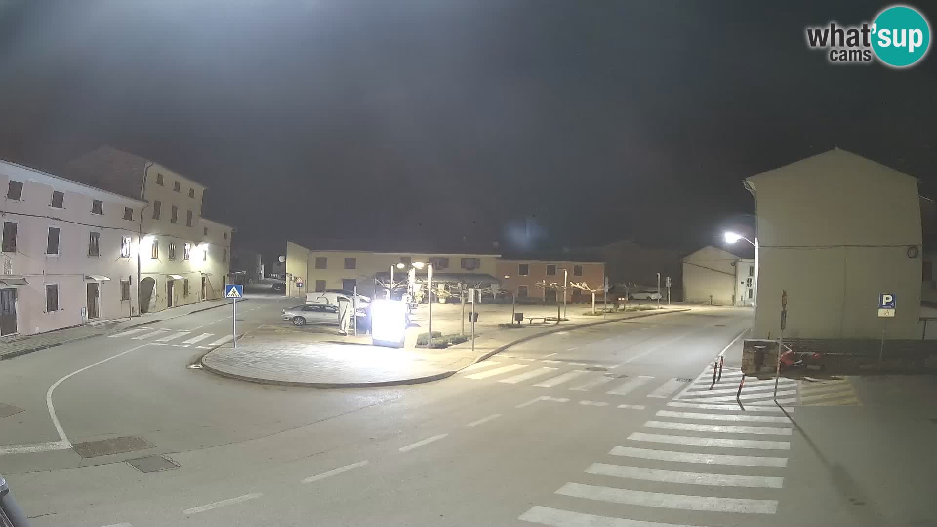 Bale, webcam de la plaza La Musa – Istria – Croacia