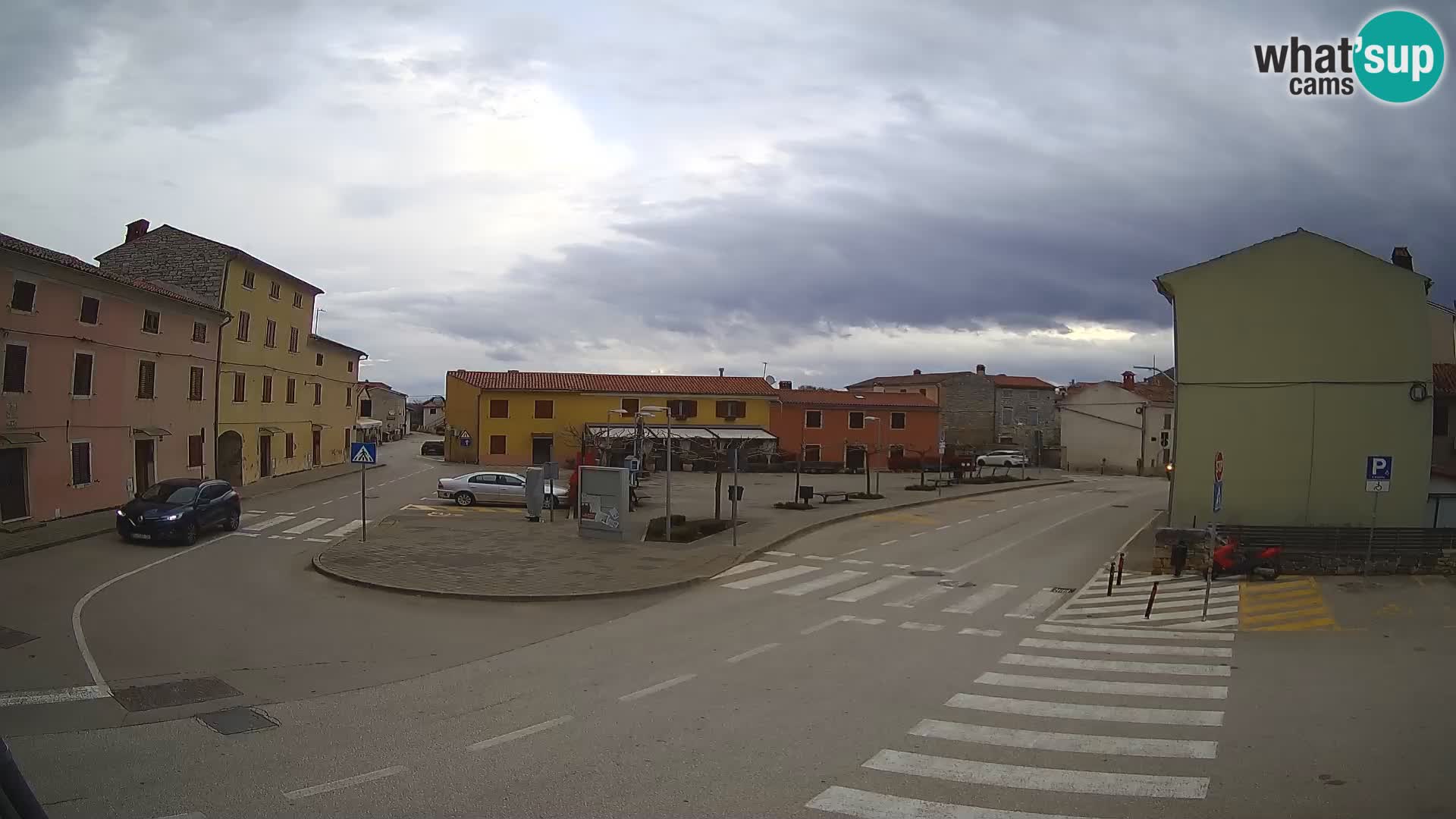 Bale, webcam de la place La Musa – Istrie – Croatie