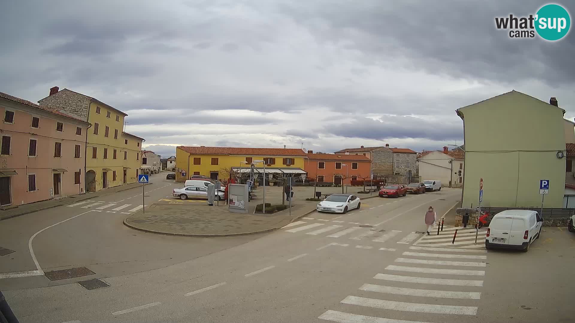 Bale Trg La Musa webcam – Istria – Croatia