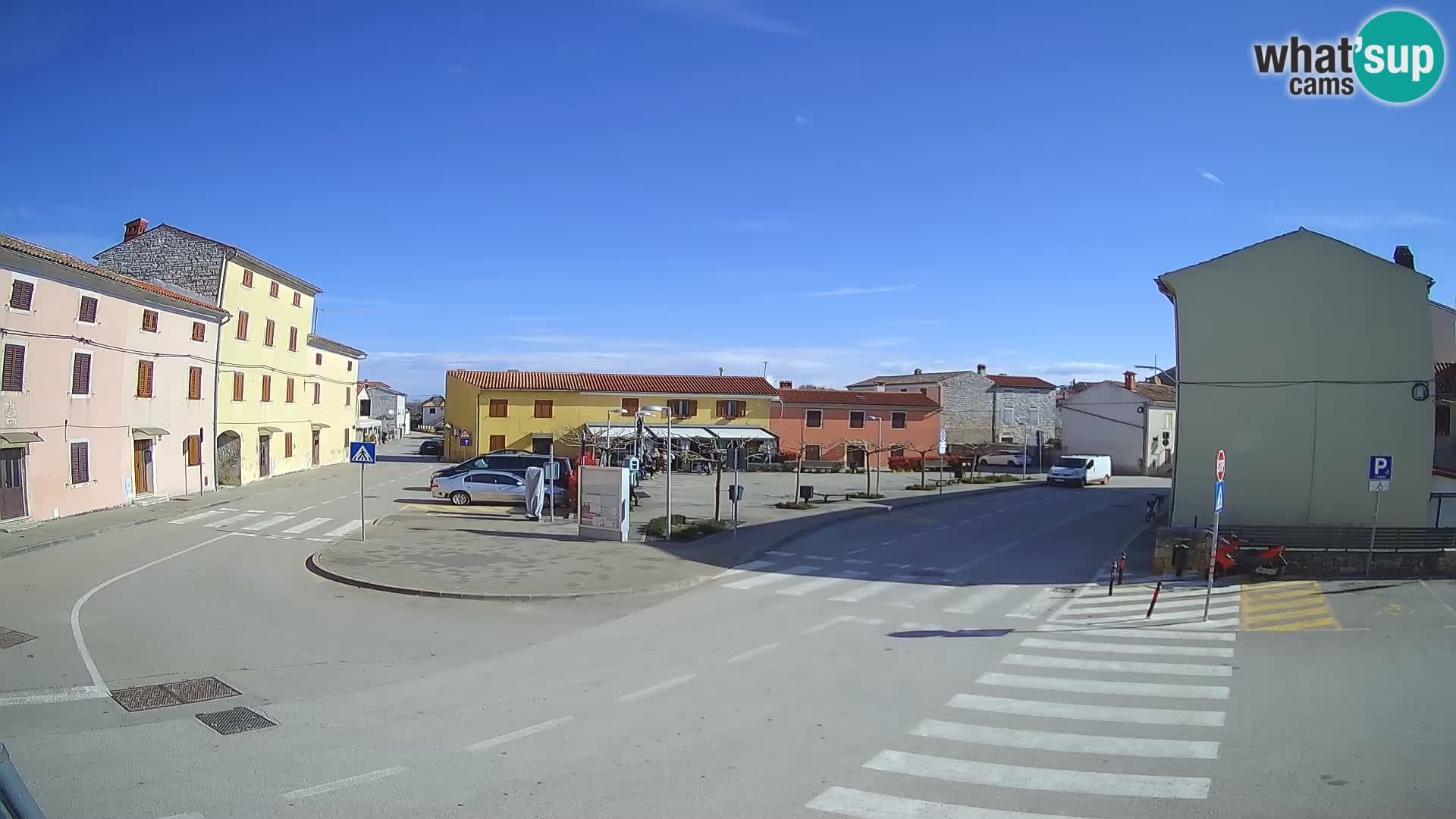 Bale Trg La Musa webcam – Istria – Croatia