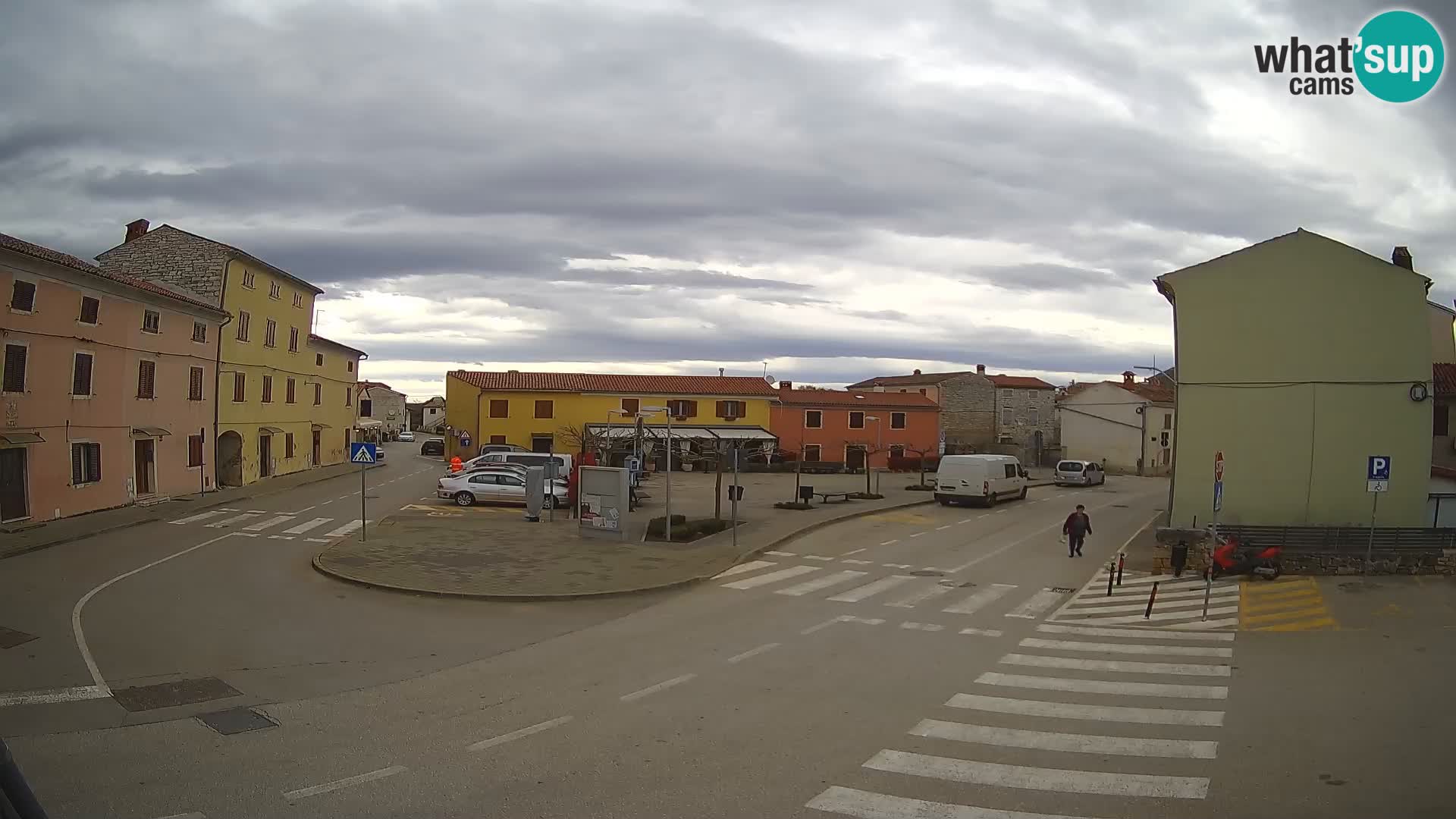 Bale, webcam de la plaza La Musa – Istria – Croacia