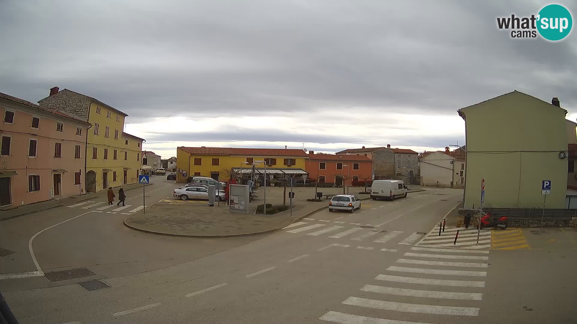 Bale, webcam de la plaza La Musa – Istria – Croacia