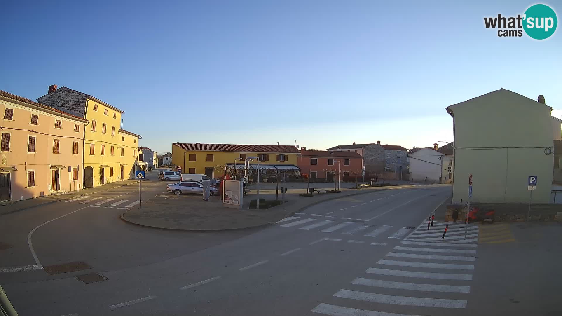 Bale Trg La Musa webcam – Istria – Croatia