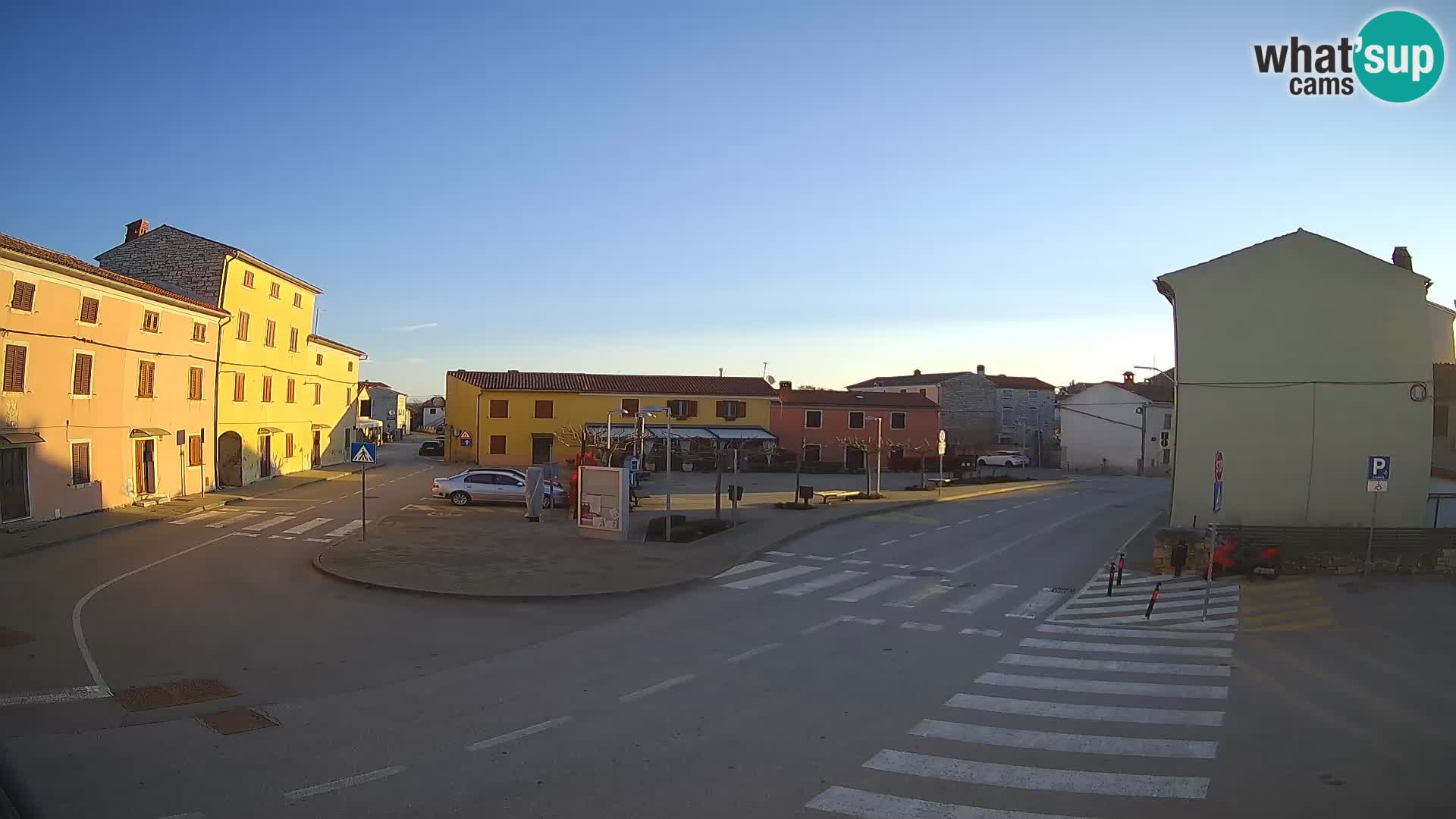 Bale Trg La Musa spletna kamera – Istra – Hrvaška