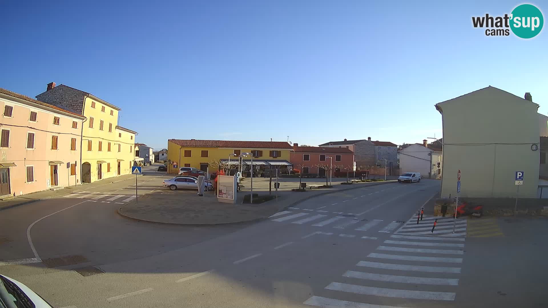 Bale Trg La Musa webcam – Istria – Croatia